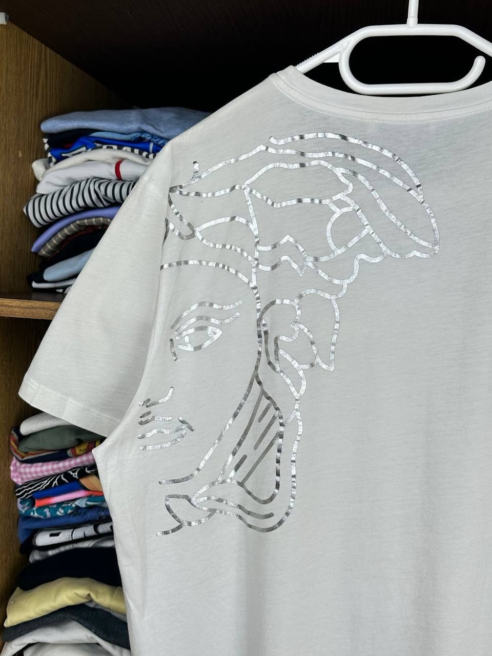 Versace Versace Collection Medusa Head Back Hit Luxury Tee Size US M / EU 48-50 / 2 - 5 Thumbnail