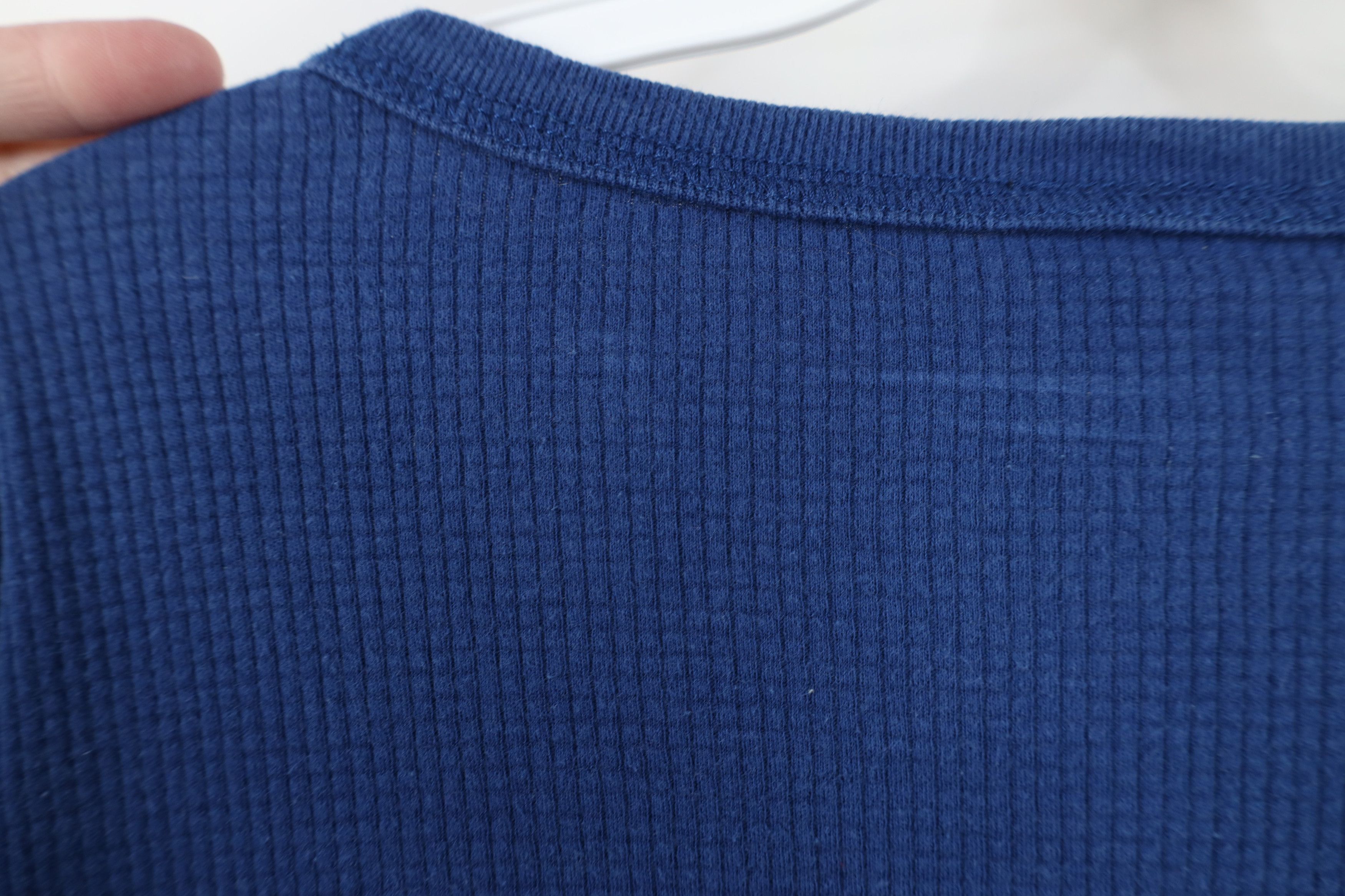 Ralph Lauren Vintage 90s Ralph Lauren Spell Thermal Waffle Knit T-Shirt Size US XL / EU 56 / 4 - 8 Thumbnail
