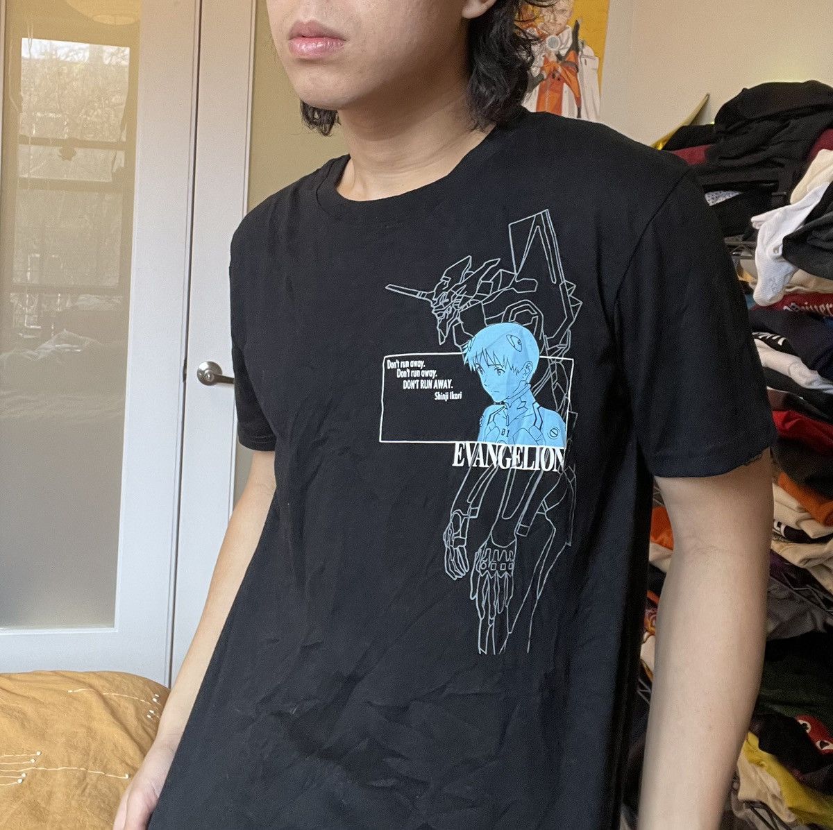 Anime × Japanese Brand Vintage Neon Genesis Evangelion Anime Tee Shirt M Size US M / EU 48-50 / 2 - 1 Thumbnail