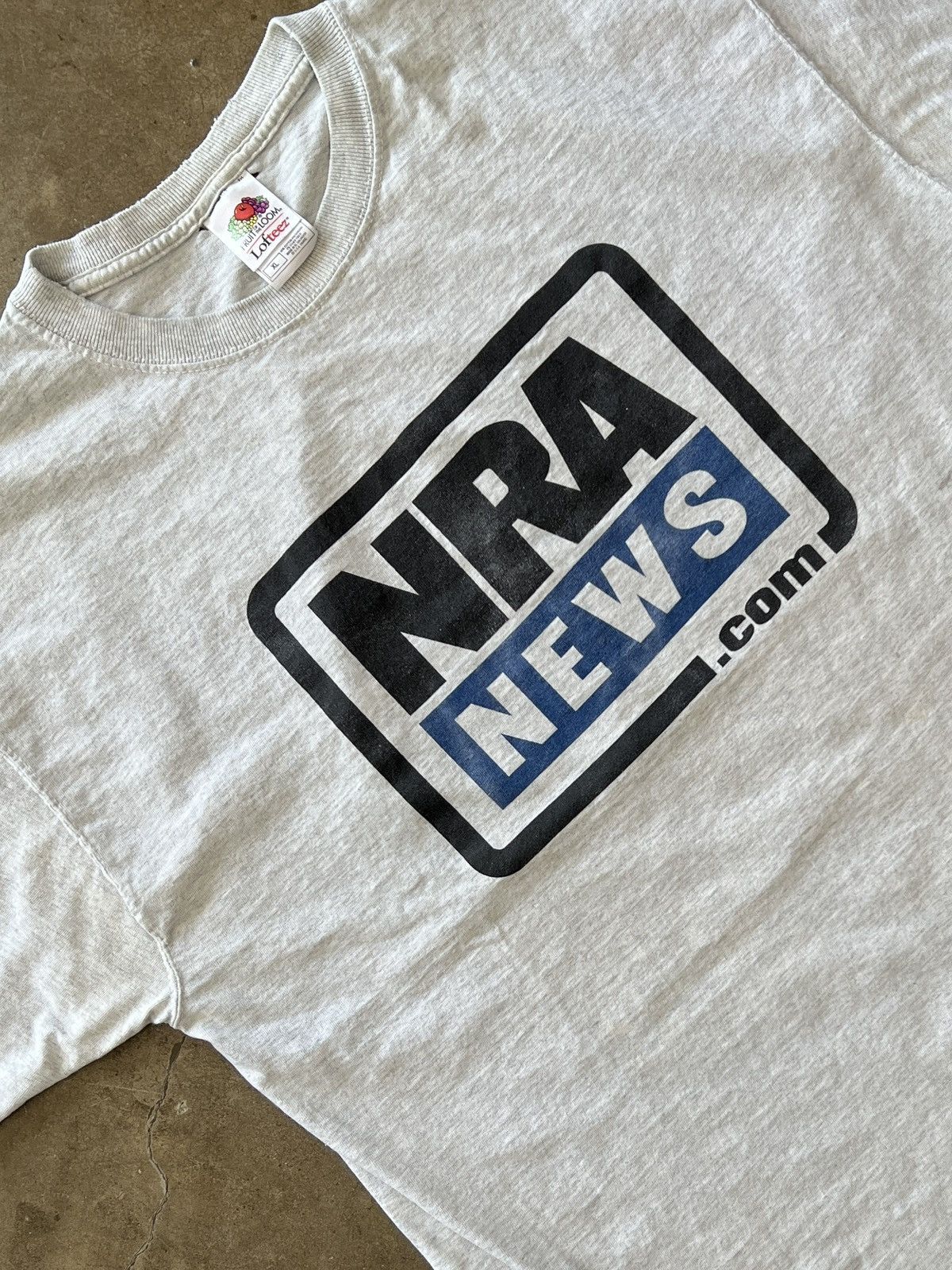 Vintage Vintage NRA News.com Graphic Logo Tee XL Size US XL / EU 56 / 4 - 1 Thumbnail