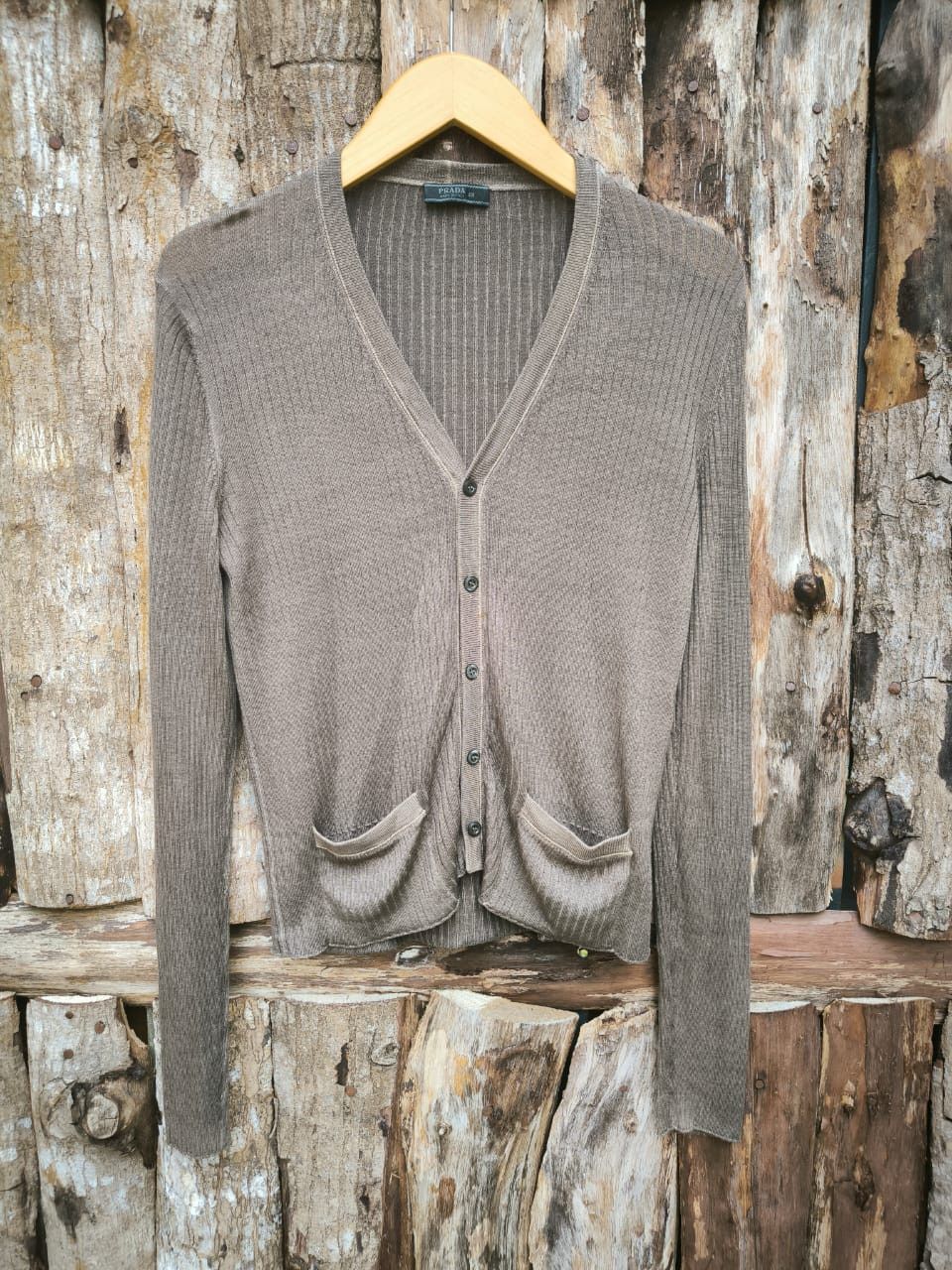 Prada × Vintage Vintage Cardigan Prada Size M / US 6-8 / IT 42-44 - 1 Thumbnail