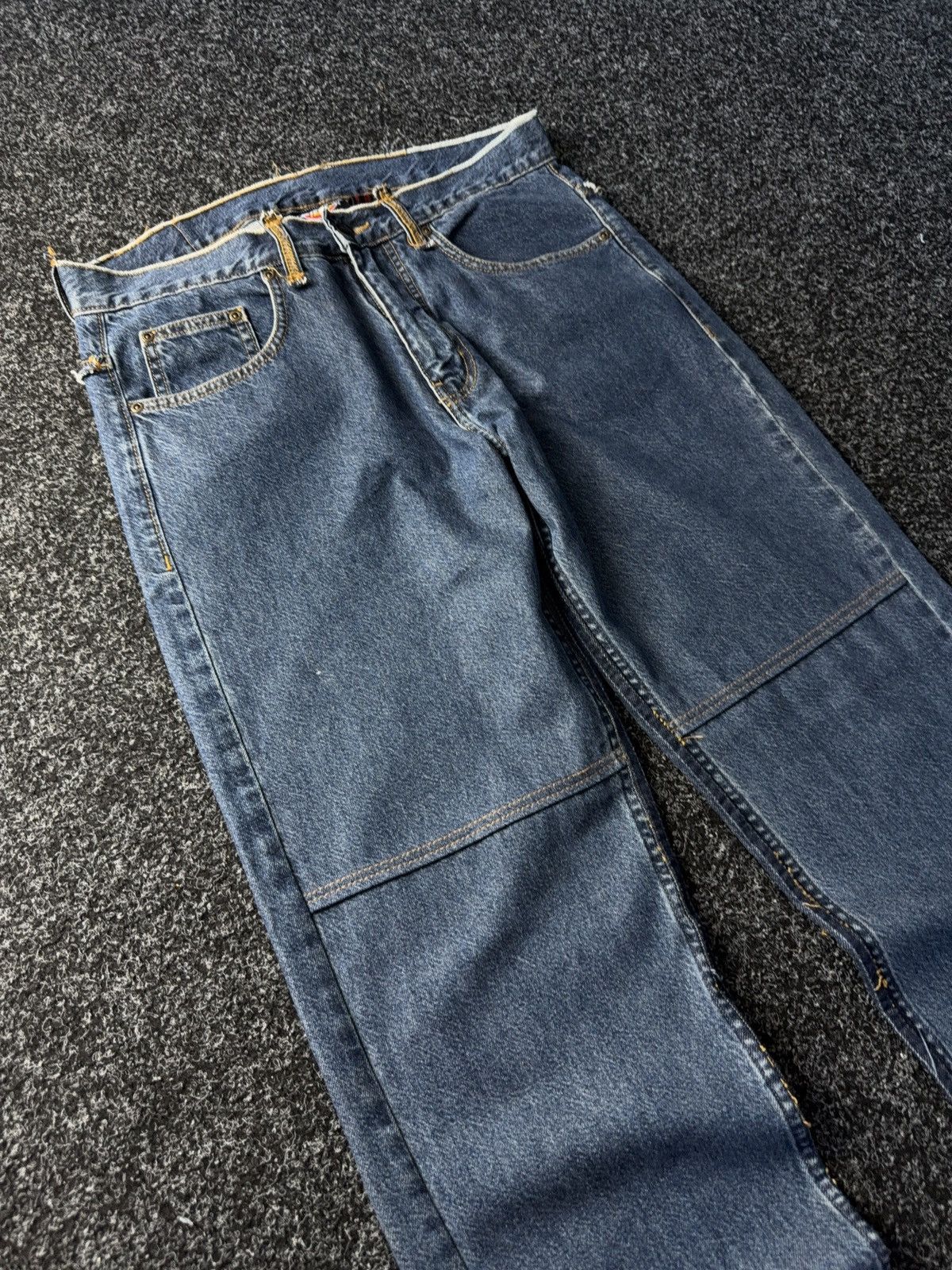 Dickies Vintage 00s Dickies Retro Distressed Y2K Sk8 denim pants Size US 32 / EU 48 - 3 Thumbnail