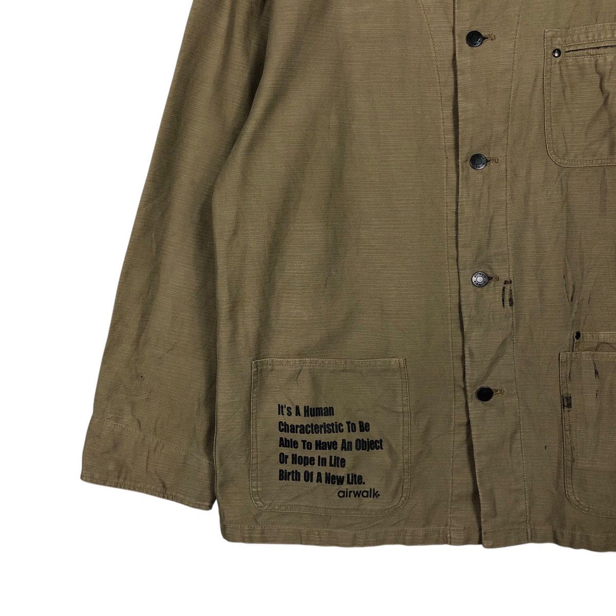 Japanese Brand 📌Vintage Chore Work Military Design Air Walk Punk Design Size US L / EU 52-54 / 3 - 5 Thumbnail