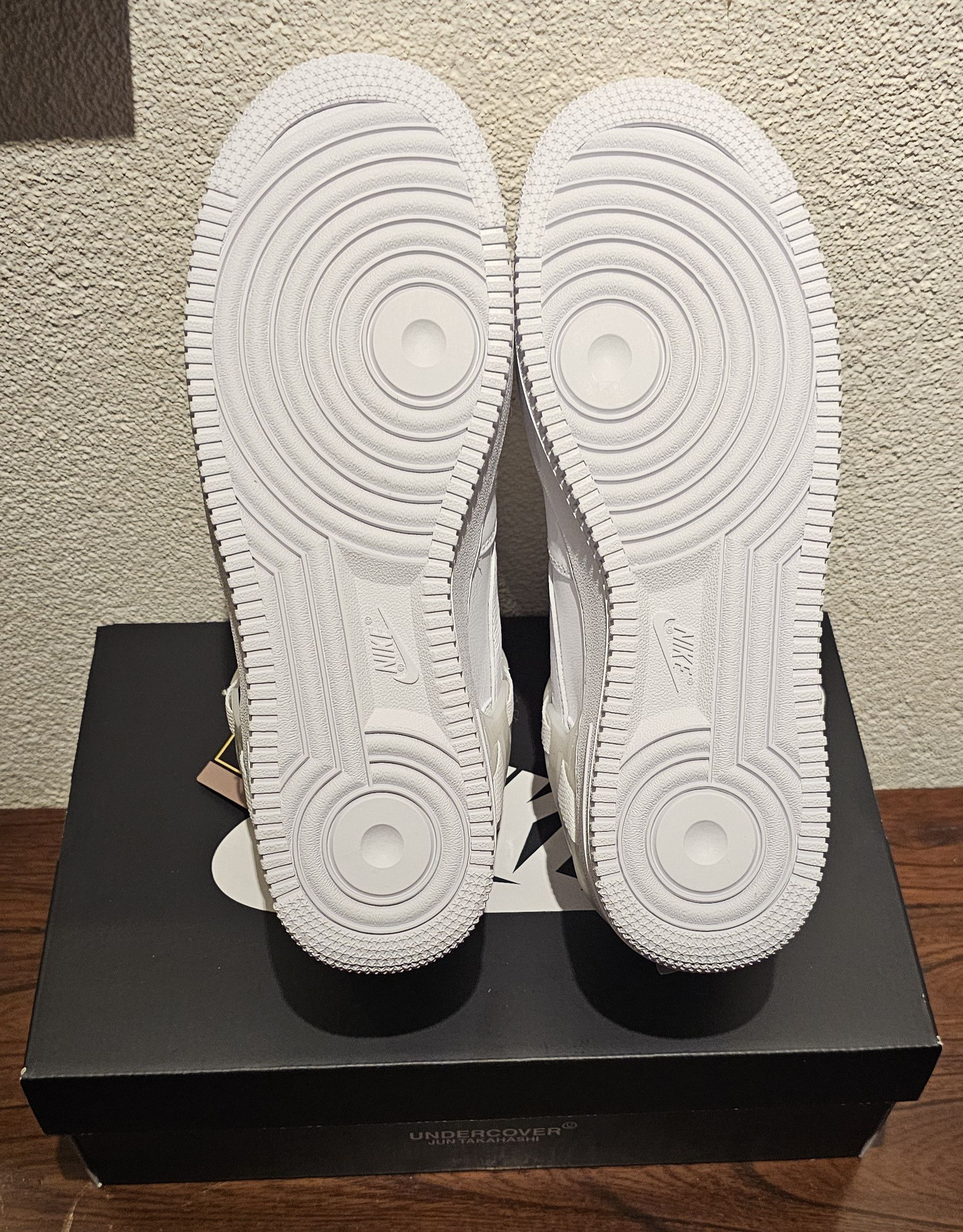 Jun Takahashi × Nike × Undercover AirForce1 Low X UNDERCOVER White - Jun Takahashi NEW S9/42,5 Size US 9 / EU 42 - 6 Thumbnail