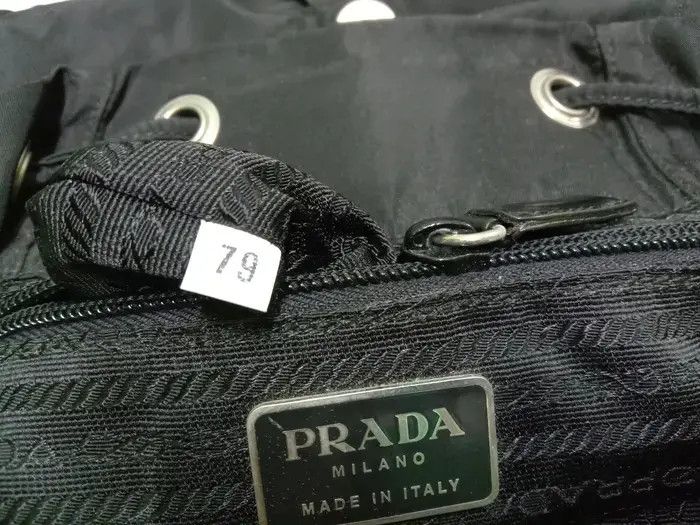 Prada Authentic Prada Nylon Backpack Like New Size ONE SIZE - 7 Thumbnail