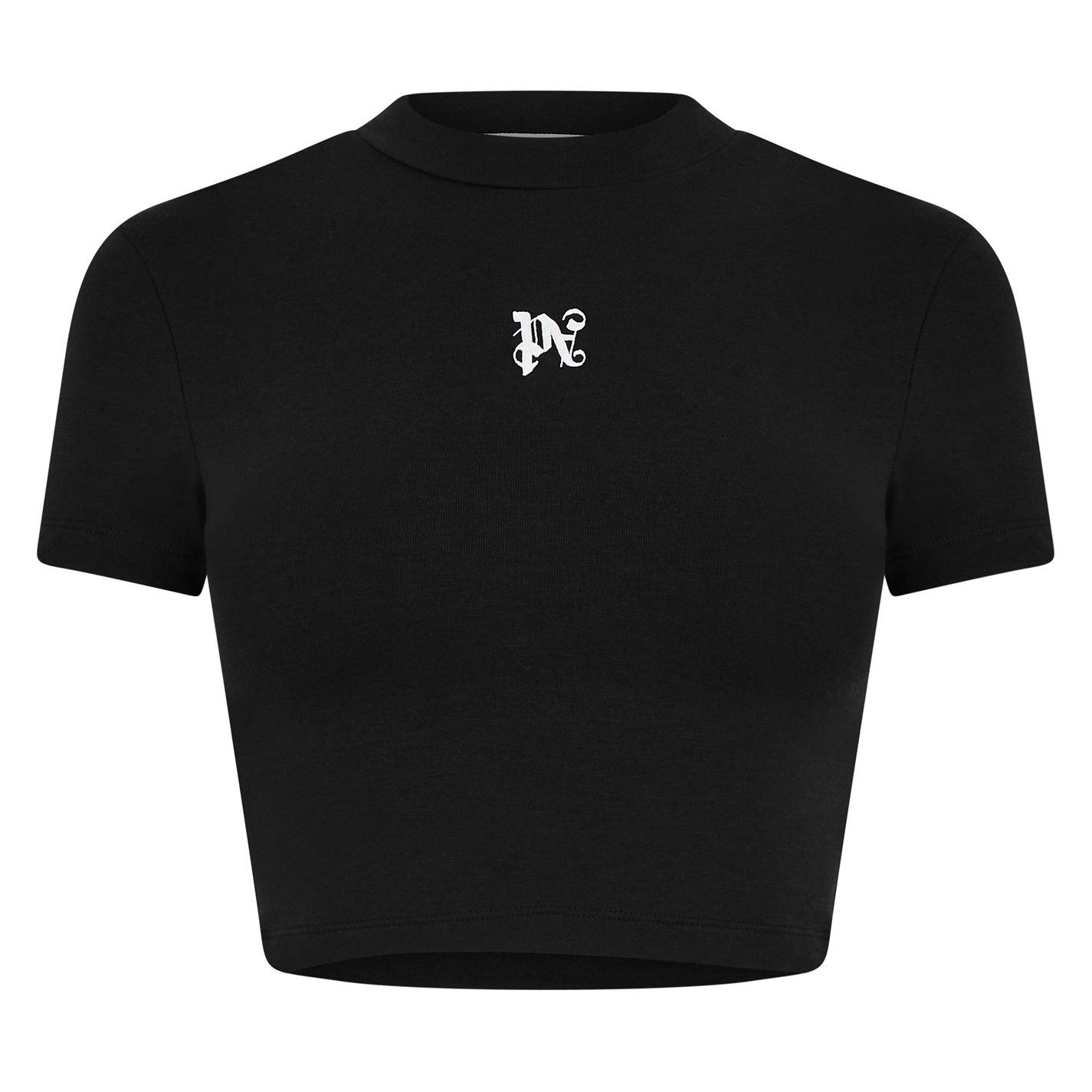 Palm Angels o1g2r1mq0325 Monogram Fitted T-Shirt in Black Size XS / US 0-2 / IT 36-38 - 1 Thumbnail