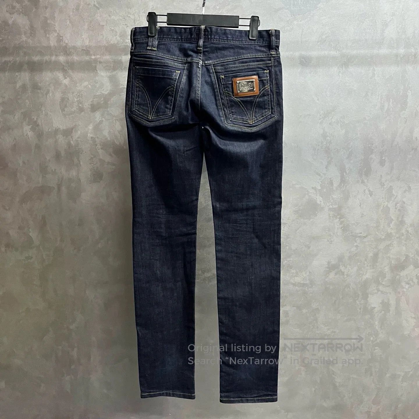 Dolce & Gabbana Dolce&Gabbana Dark Blue Straight Jeans. Size US 32 / EU 48 - 5 Thumbnail