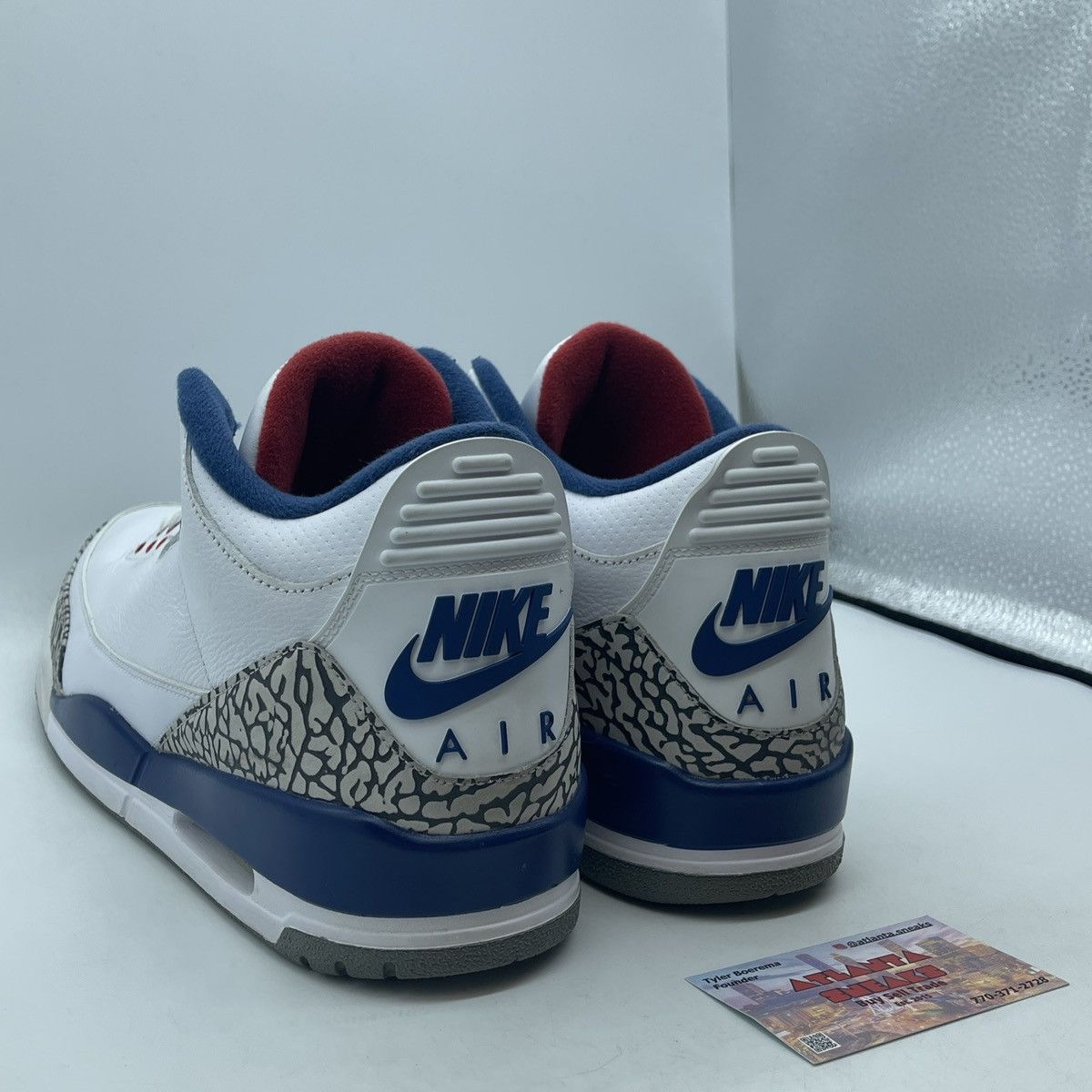 Jordan Brand Air Jordan 3 true blue Size US 12 / EU 45 - 4 Thumbnail