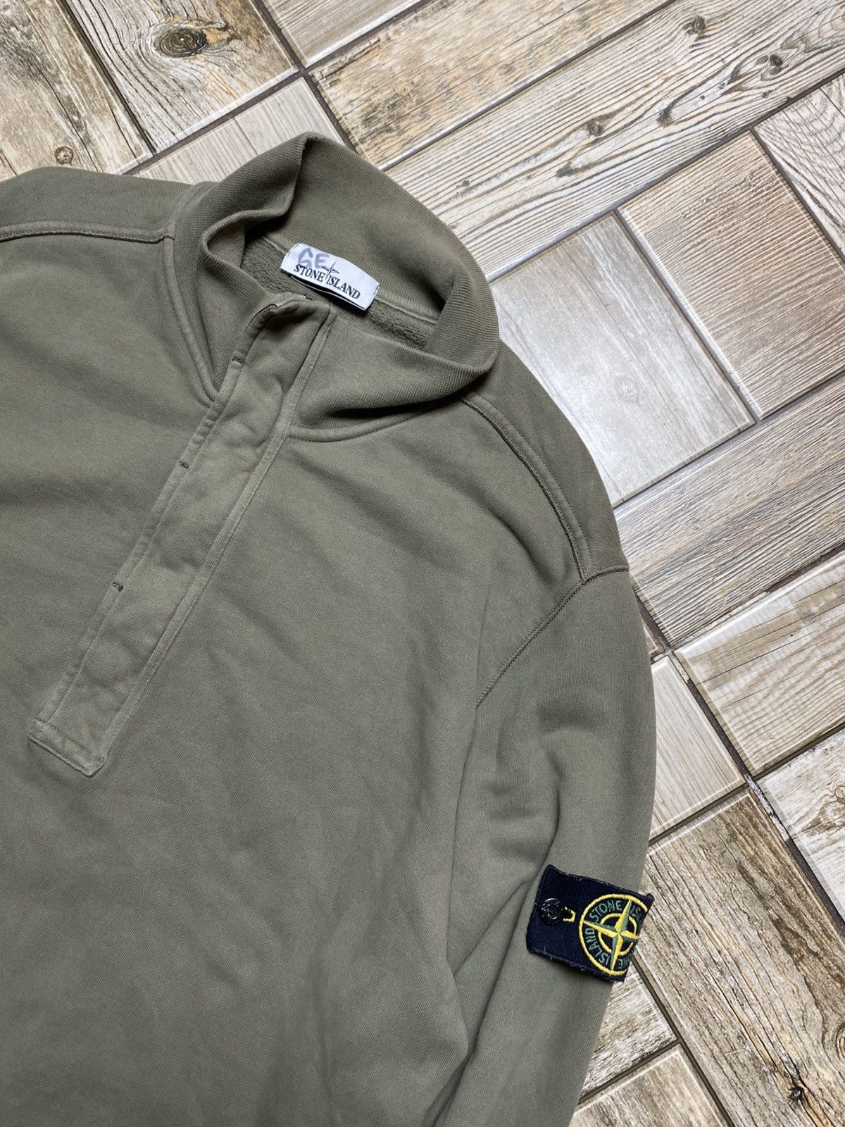Stone Island Stone island 1/4 zip sweatshirt mens XXL-Xl Size US XXL / EU 58 / 5 - 4 Thumbnail