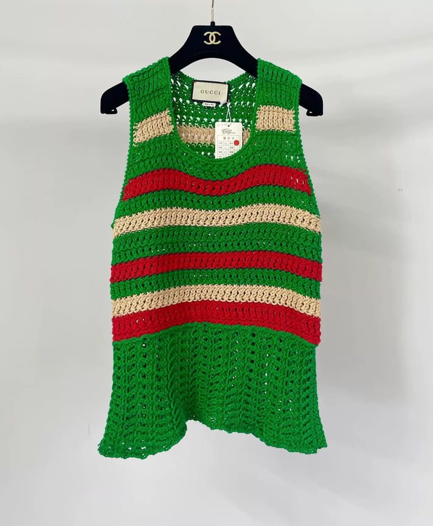 Gucci Gucci Colorful Stripe Knit Vest Size XS / US 0-2 / IT 36-38 - 1 Thumbnail