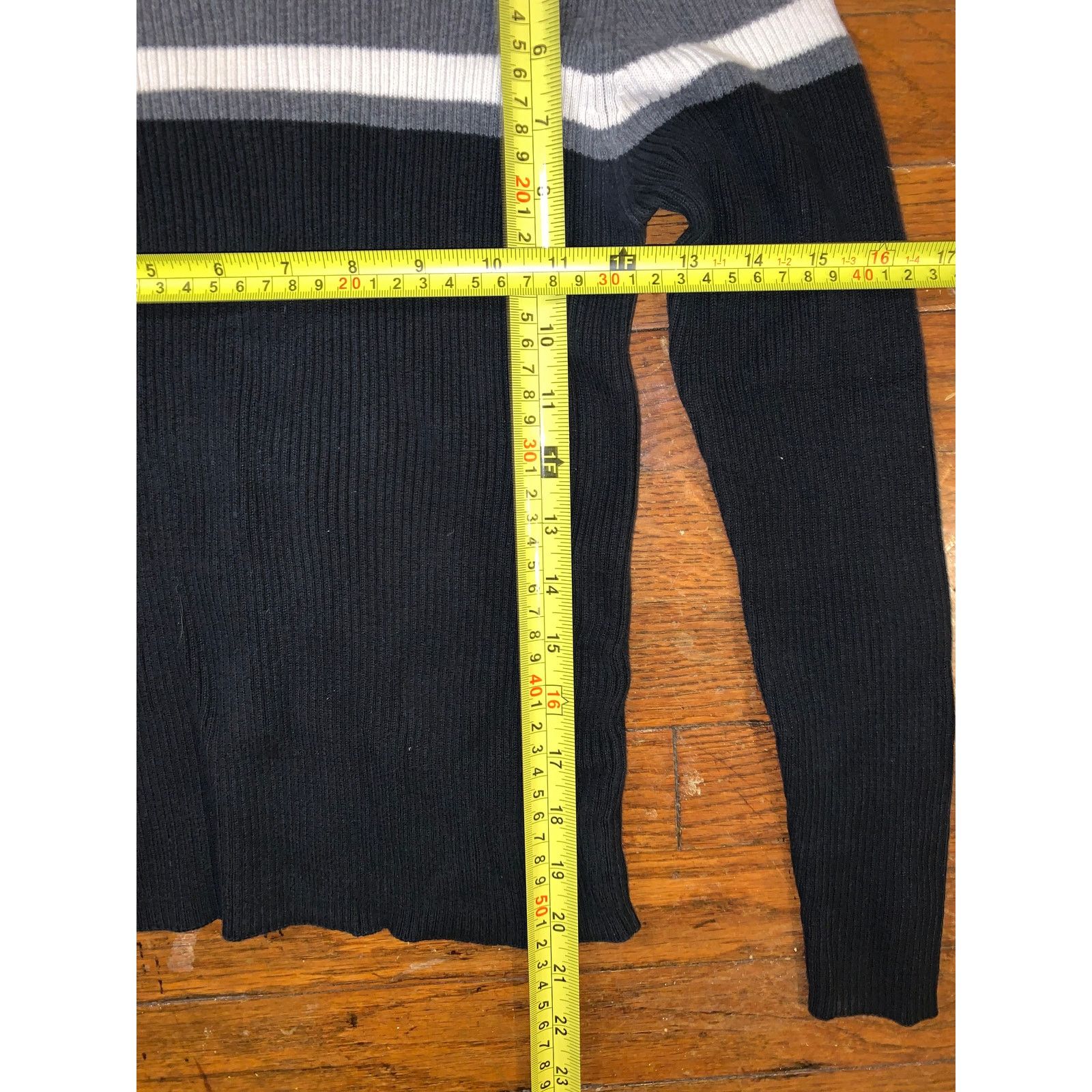 Gap Vtg 90s GAP Ribbed Turtleneck Sweater Womens Small Minimal Size S / US 4 / IT 40 - 4 Thumbnail