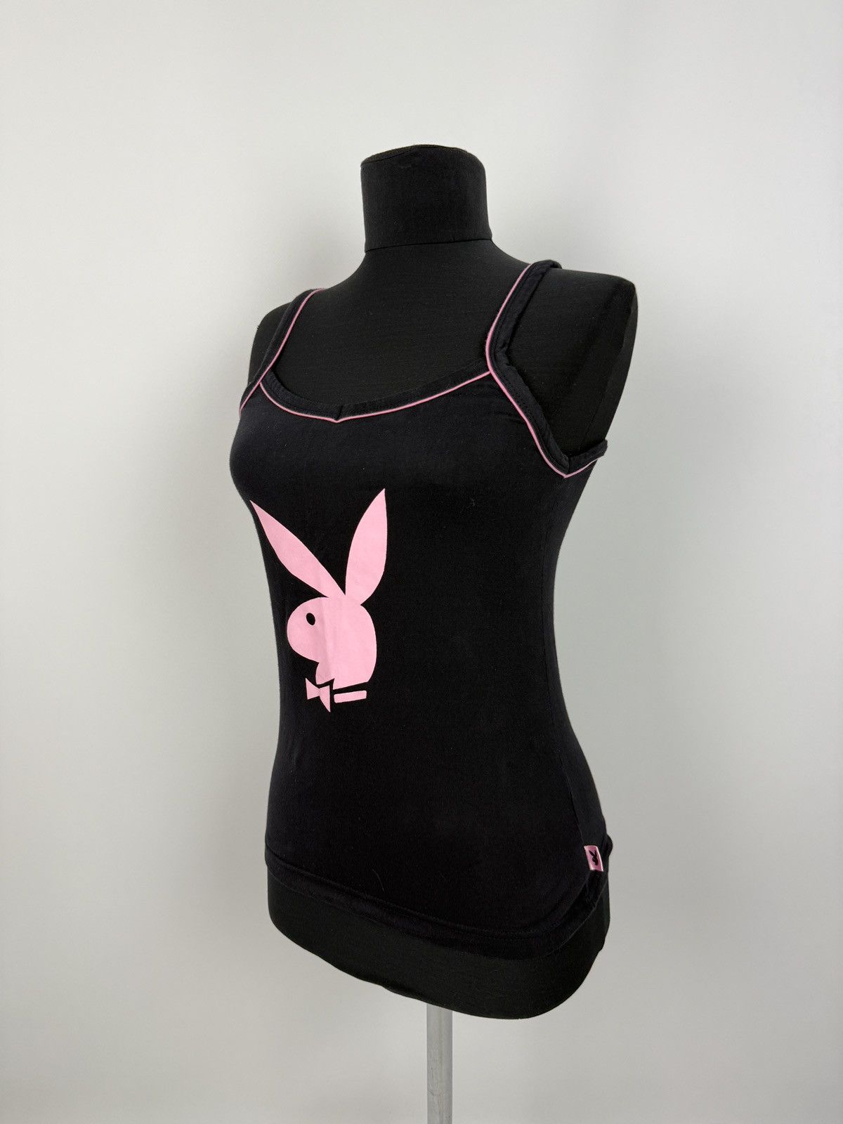 Playboy Y2K Vintage Playboy Pink Logo Camisole Tank Top 12-14 Size M / US 6-8 / IT 42-44 - 1 Thumbnail