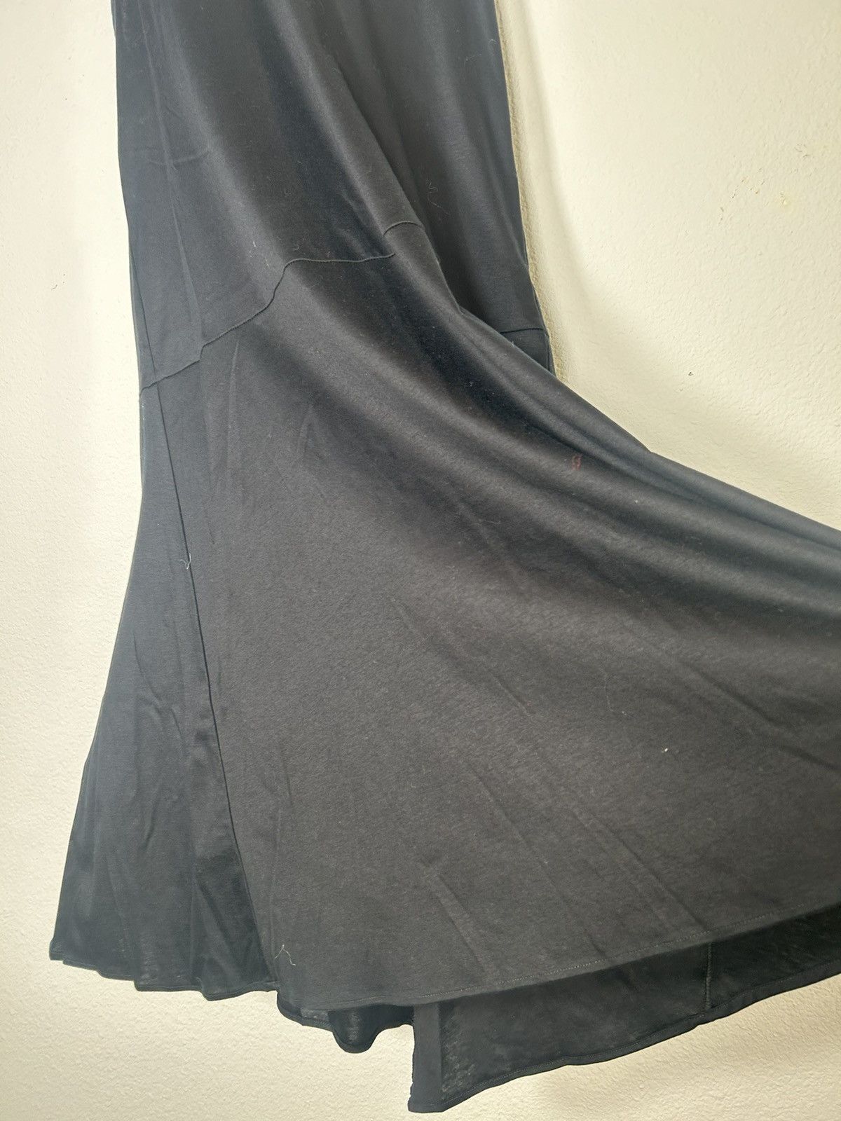 Helmut Lang AW2000 Draped Knite Godet Mini Dress Size M / US 6-8 / IT 42-44 - 4 Thumbnail