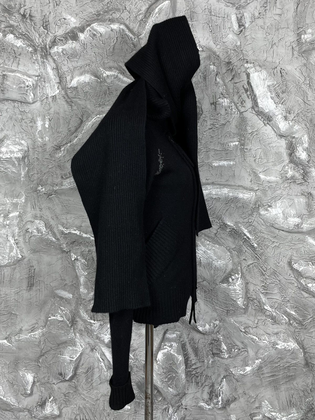 Japanese Brand Y2K Million Dollar Vintage Knit Zip Sweater Scarf Hoodie Size US S / EU 44-46 / 1 - 4 Thumbnail