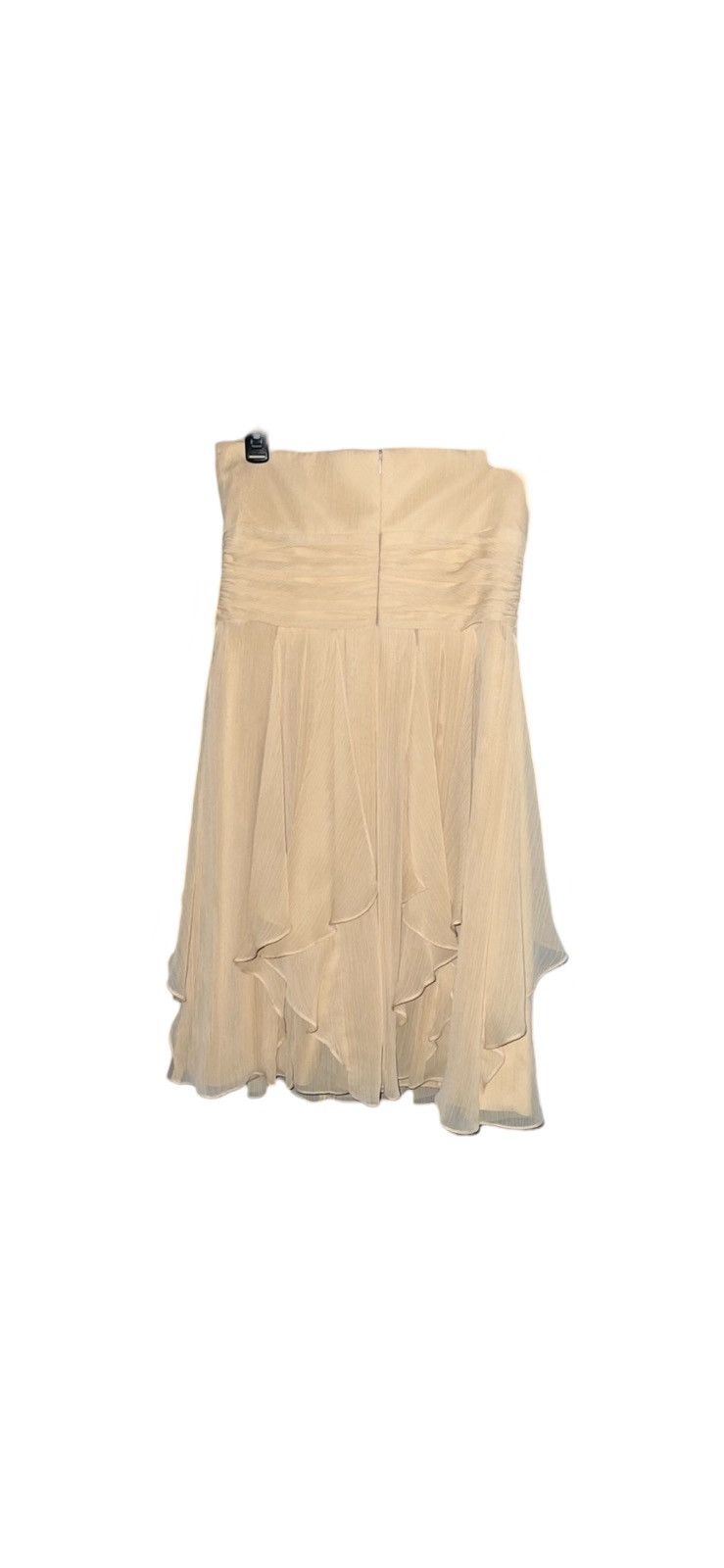 Other David's Bridal Dress Yellow F14169 Chiffon Prom Formal Size S / US 4 / IT 40 - 9 Thumbnail