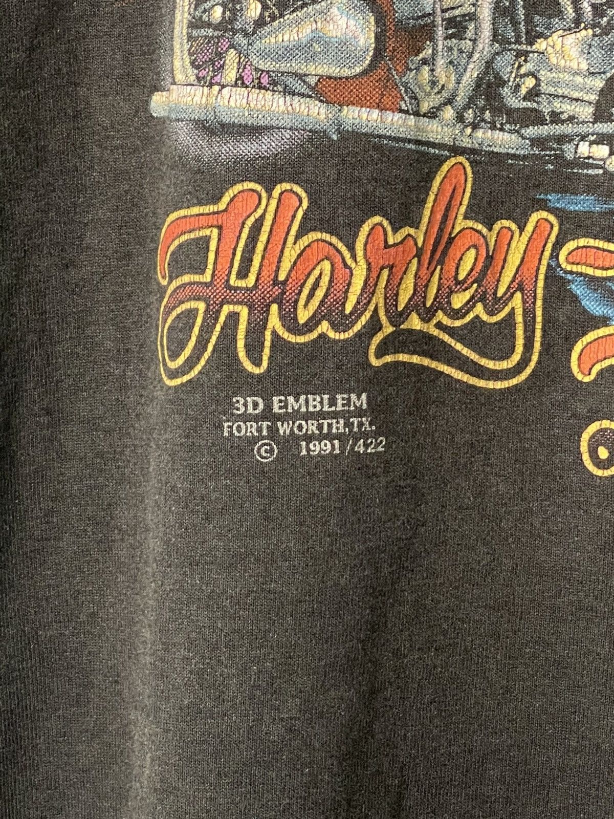 Harley Davidson Vintage 3D Harley Davidson Size US L / EU 52-54 / 3 - 4 Thumbnail