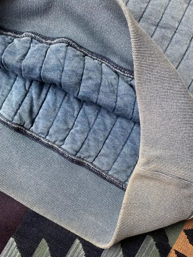RRL Ralph Lauren RRL Ralph Lauren Indigo Cotton Blend Round Neck Sweatshirt Size US XL / EU 56 / 4 - 6 Thumbnail