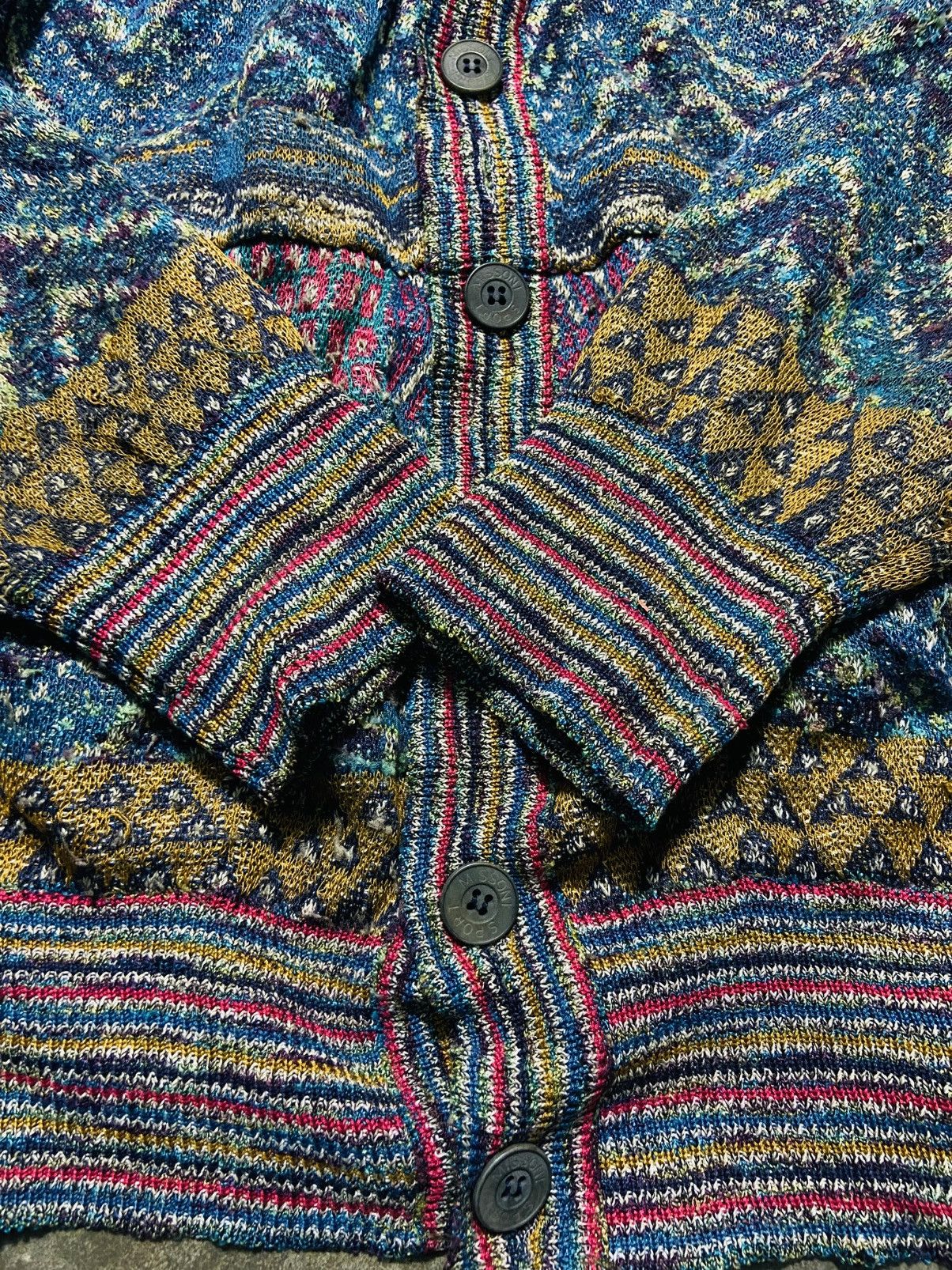 Missoni Vintage Missoni Sport Cardigan Knitwear Size US L / EU 52-54 / 3 - 8 Thumbnail