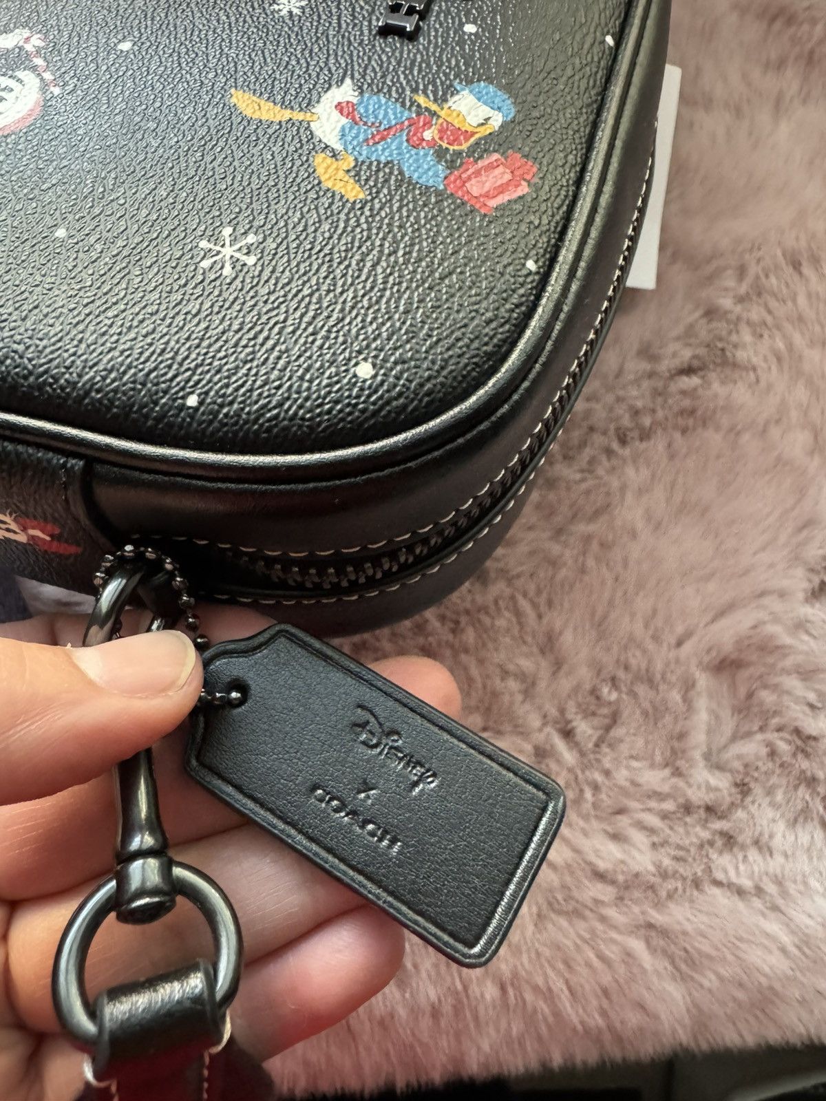 Coach COACH Disney X Coach Mini Jamie Camera Bag with Holiday Prin Size ONE SIZE - 5 Thumbnail