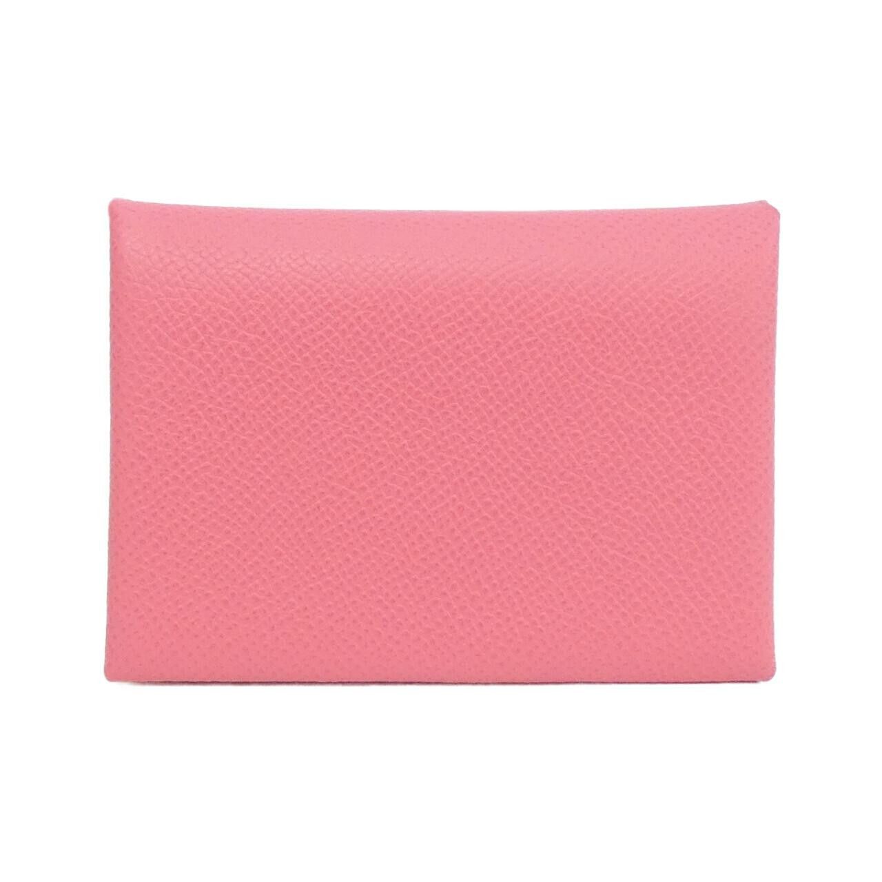 Hermes Hermes Hermes Calvi Duo Leather Coin Case Leather Coin Case B DUTY FREE for USA Size ONE SIZE - 1 Thumbnail