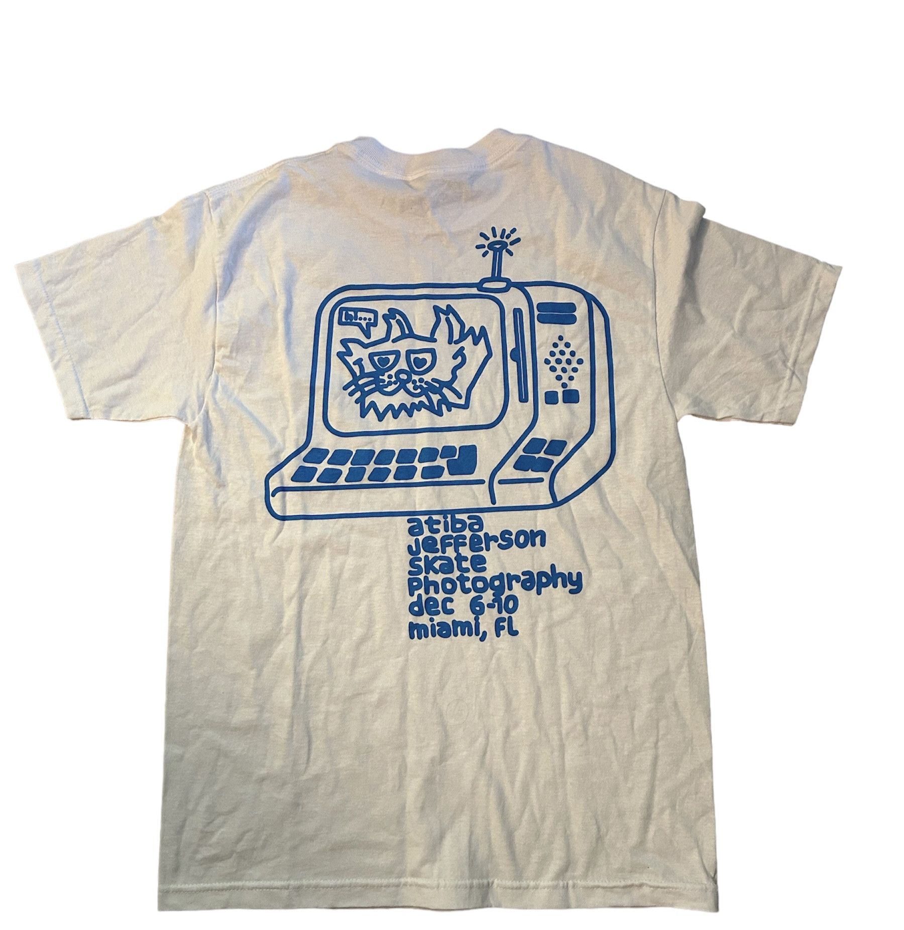 image of Arch X Atiba Jefferson Art Basel Tee in White, Men's (Size Medium)