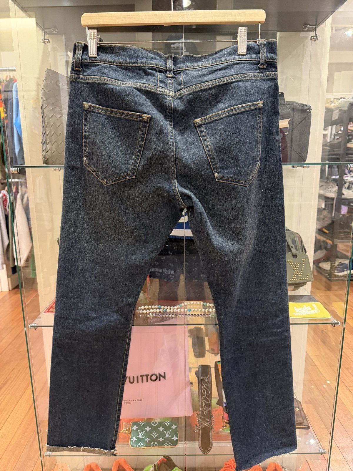 Saint Laurent Paris Saint Laurent Slim Fit Denim Jeans Size US 34 / EU 50 - 2 Thumbnail