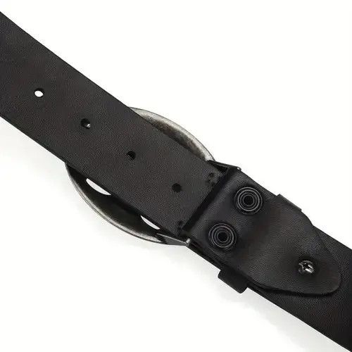 VIBE Vintage Belt Riveted 110cm Size ONE SIZE - 2 Thumbnail