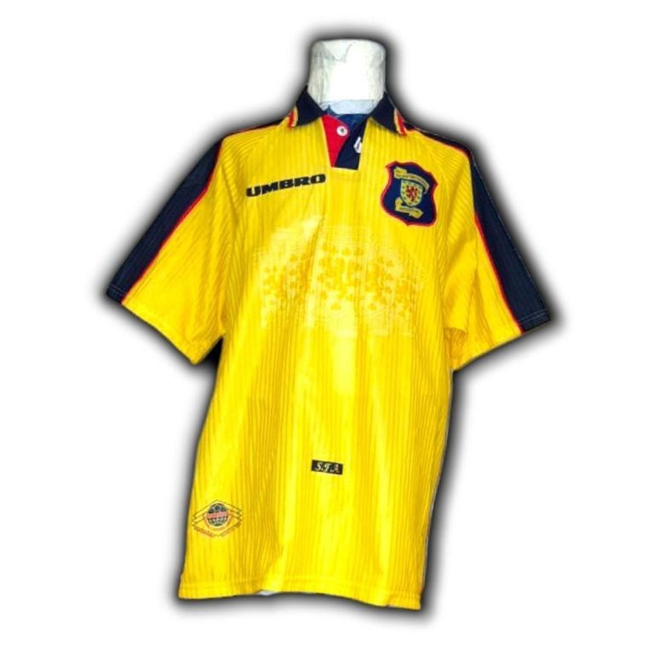 Umbro Scotland 1997 1998 Away shirt jersey Size US XL / EU 56 / 4 - 4 Thumbnail