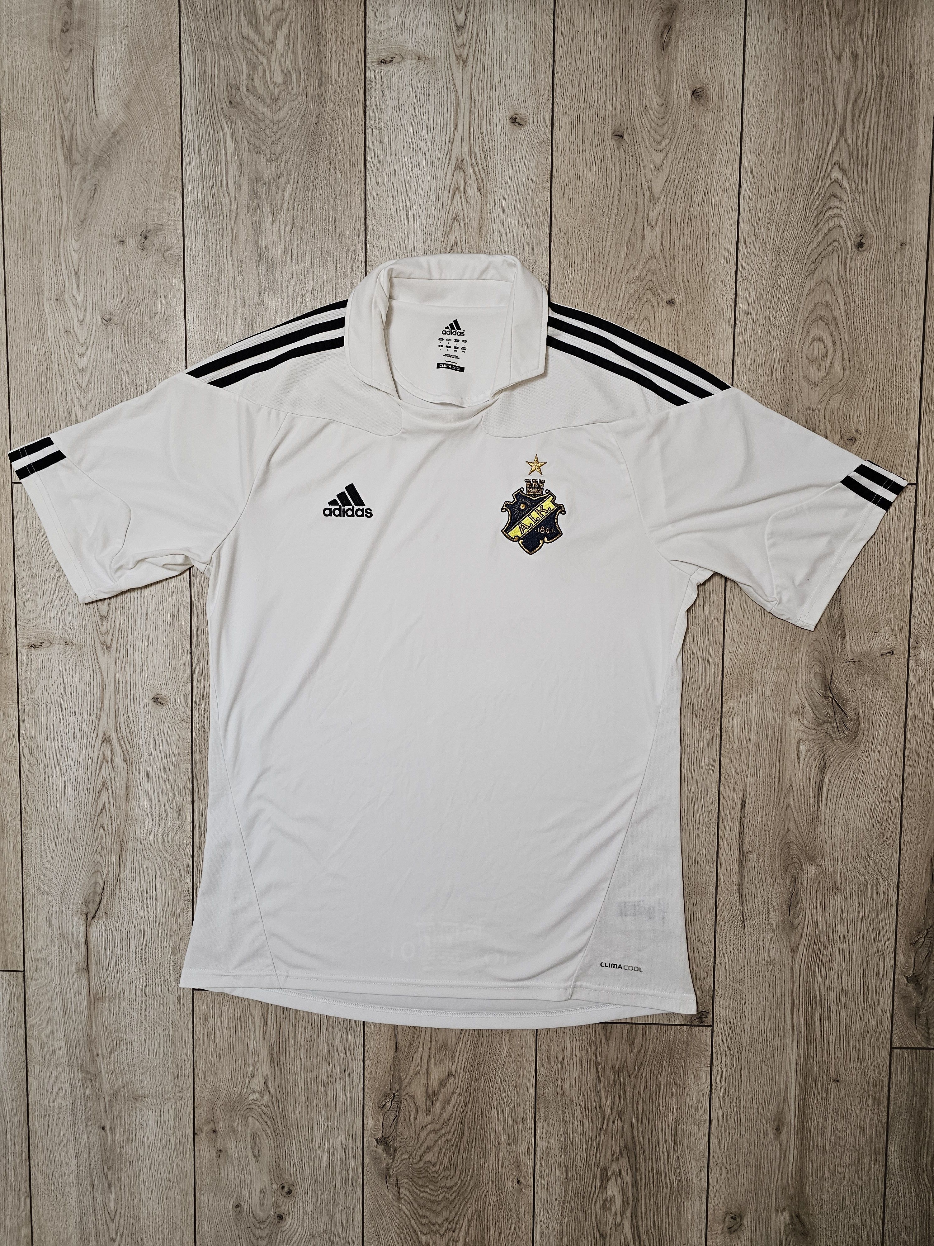 Adidas × All Sport × Vintage AIK 2010 2011 AWAY FOOTBALL SHIRT SWEDEN SOCCER JERSEY Size US L / EU 52-54 / 3 - 1 Thumbnail