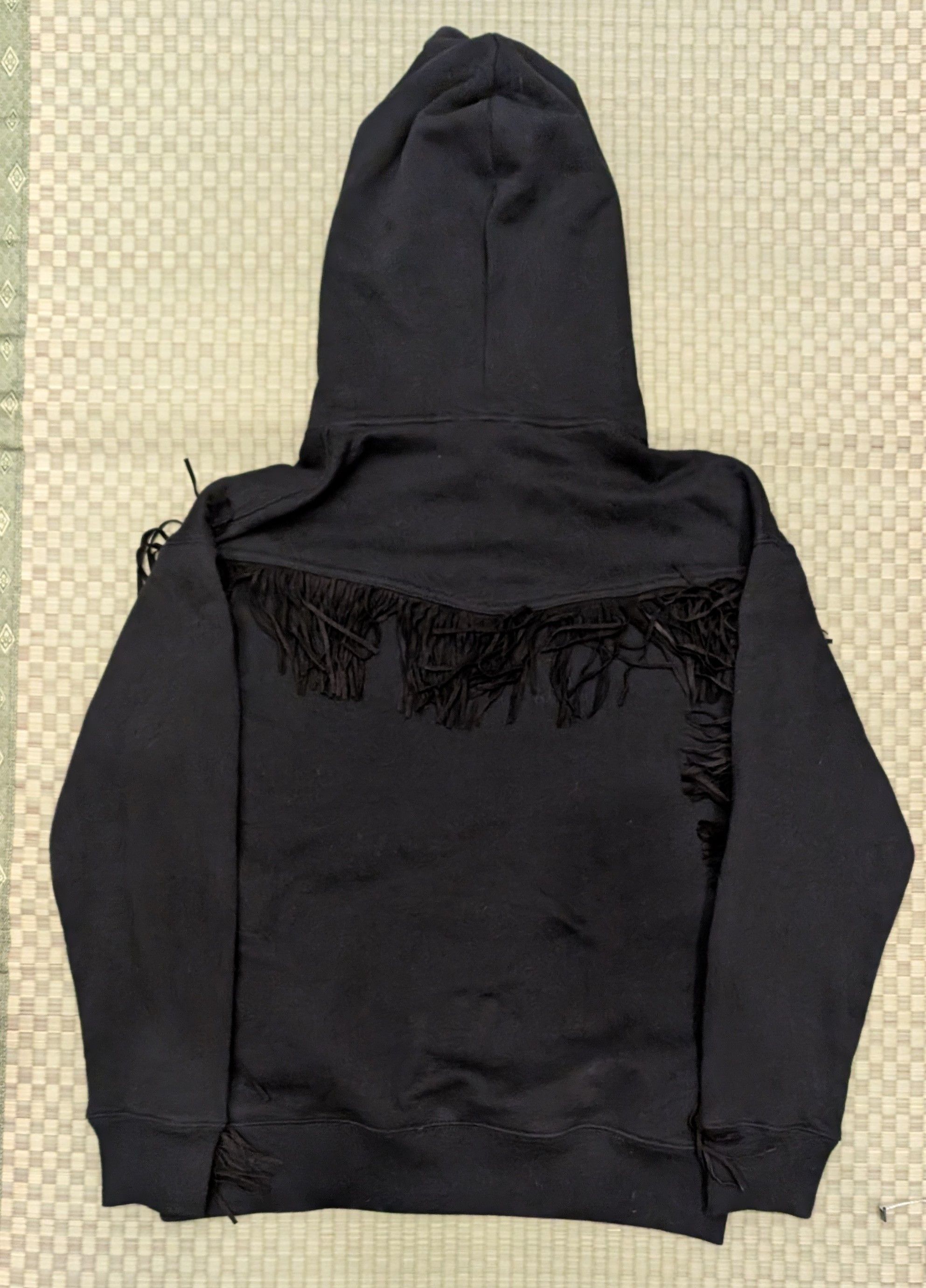 Polo Ralph Lauren Polo Ralph Lauren Fringe-Trim Fleece Hoodie Size M / US 6-8 / IT 42-44 - 2 Thumbnail
