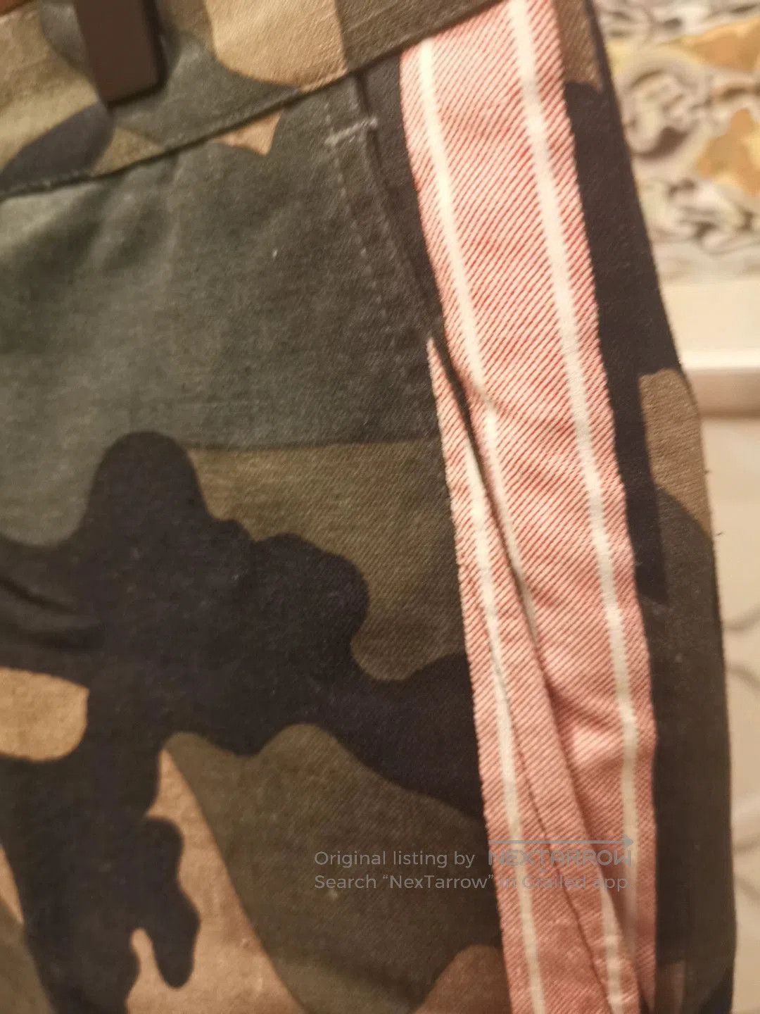 Valentino Valentino Camo Beaded Casual Pants. Size US 30 / EU 46 - 4 Thumbnail