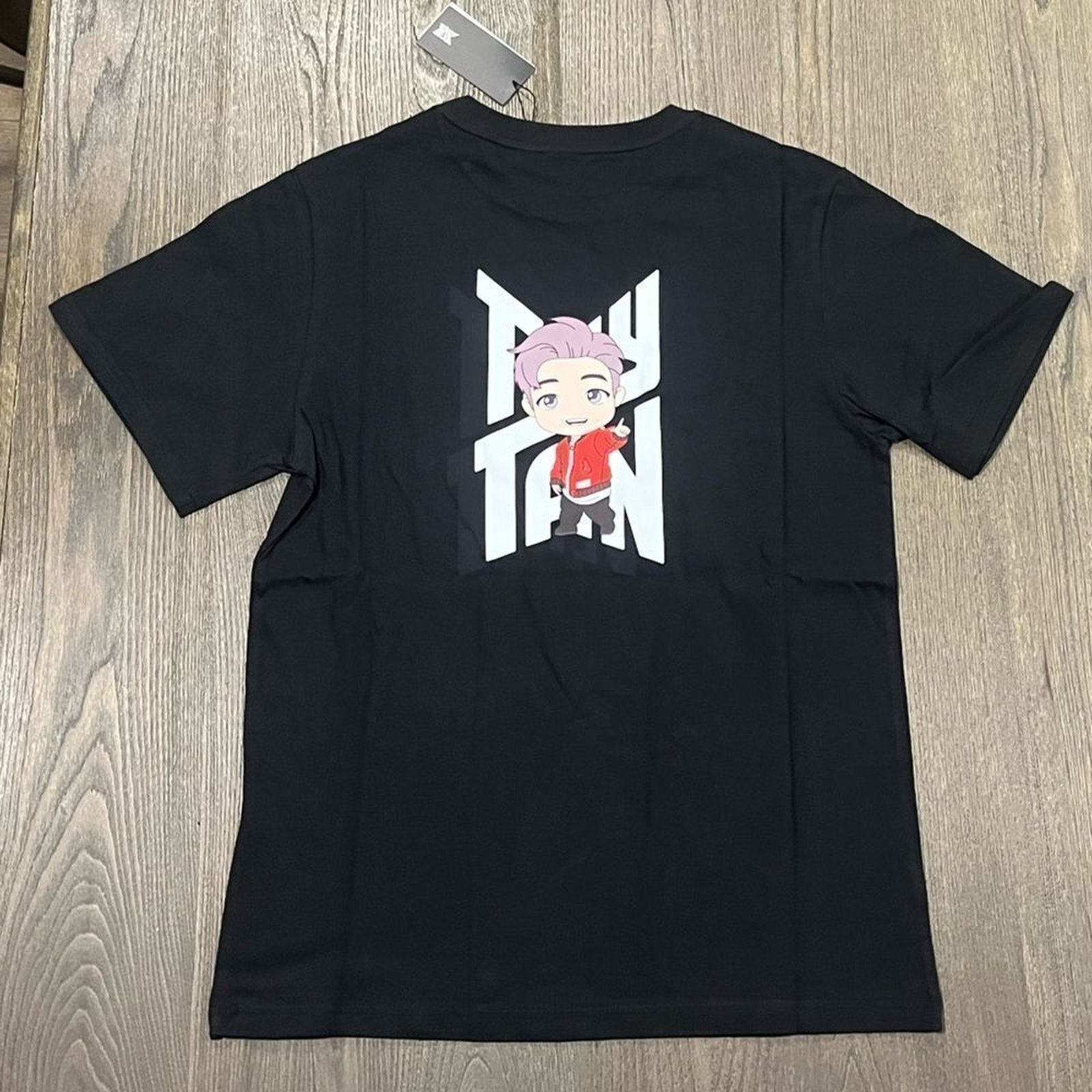 Vintage NWT BTS TinyTan RM Character T-Shirt Black Size L Size US L / EU 52-54 / 3 - 9 Thumbnail