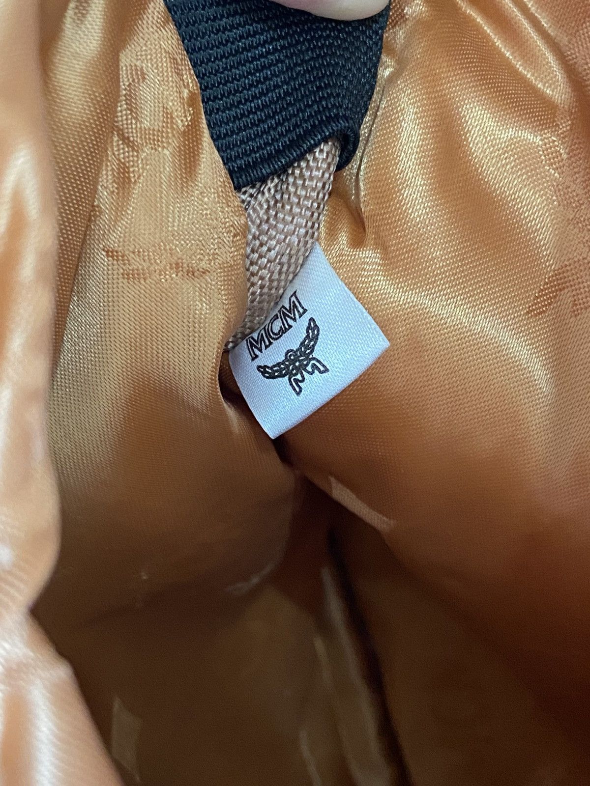 MCM MCM Studded Backpack Leather Distressed Size ONE SIZE - 7 Thumbnail