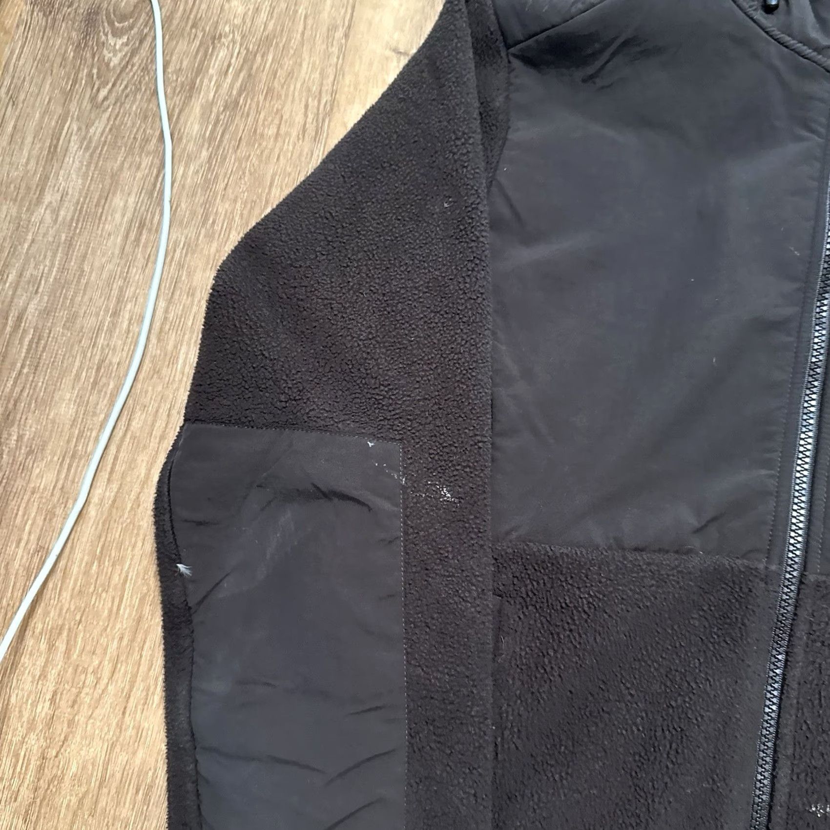 The North Face VINTAGE? NO -> No, proceed with: The North Face Denali Jacket Womens Medium Brown Hooded Fleece Polartec Stains Size M / US 6-8 / IT 42-44 - 7 Thumbnail