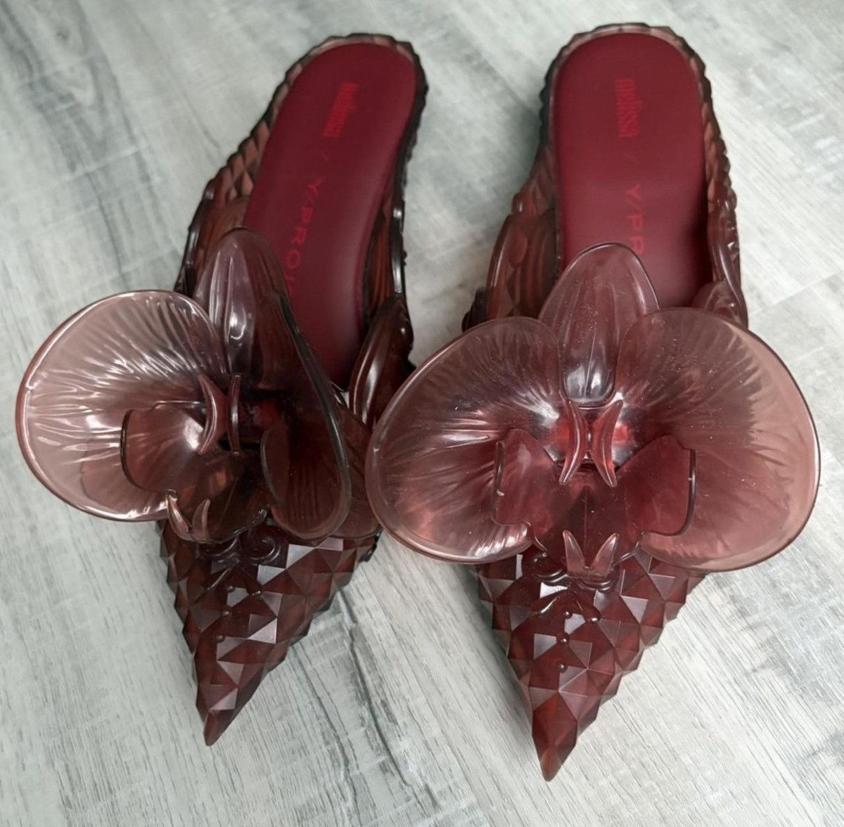 Melissa × Y/Project Y/Project Glenn Martens x Melissa Orchid court shoe Size US 5.5 / IT 35.5 - 2 Thumbnail