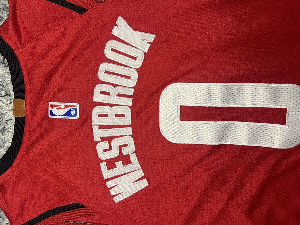 NBA NBA Nike Russell Westbrook Houston Rockets Jersey Size US XL / EU 56 / 4 - 4 Thumbnail