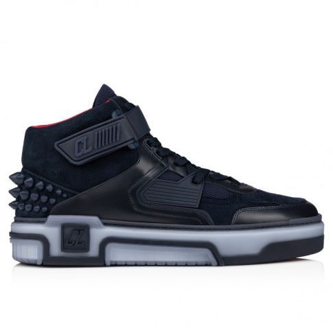 Christian Louboutin o1s1wg110225 Astroloubi Mid Flat in Marine Size US 11 / EU 44 - 2 Thumbnail