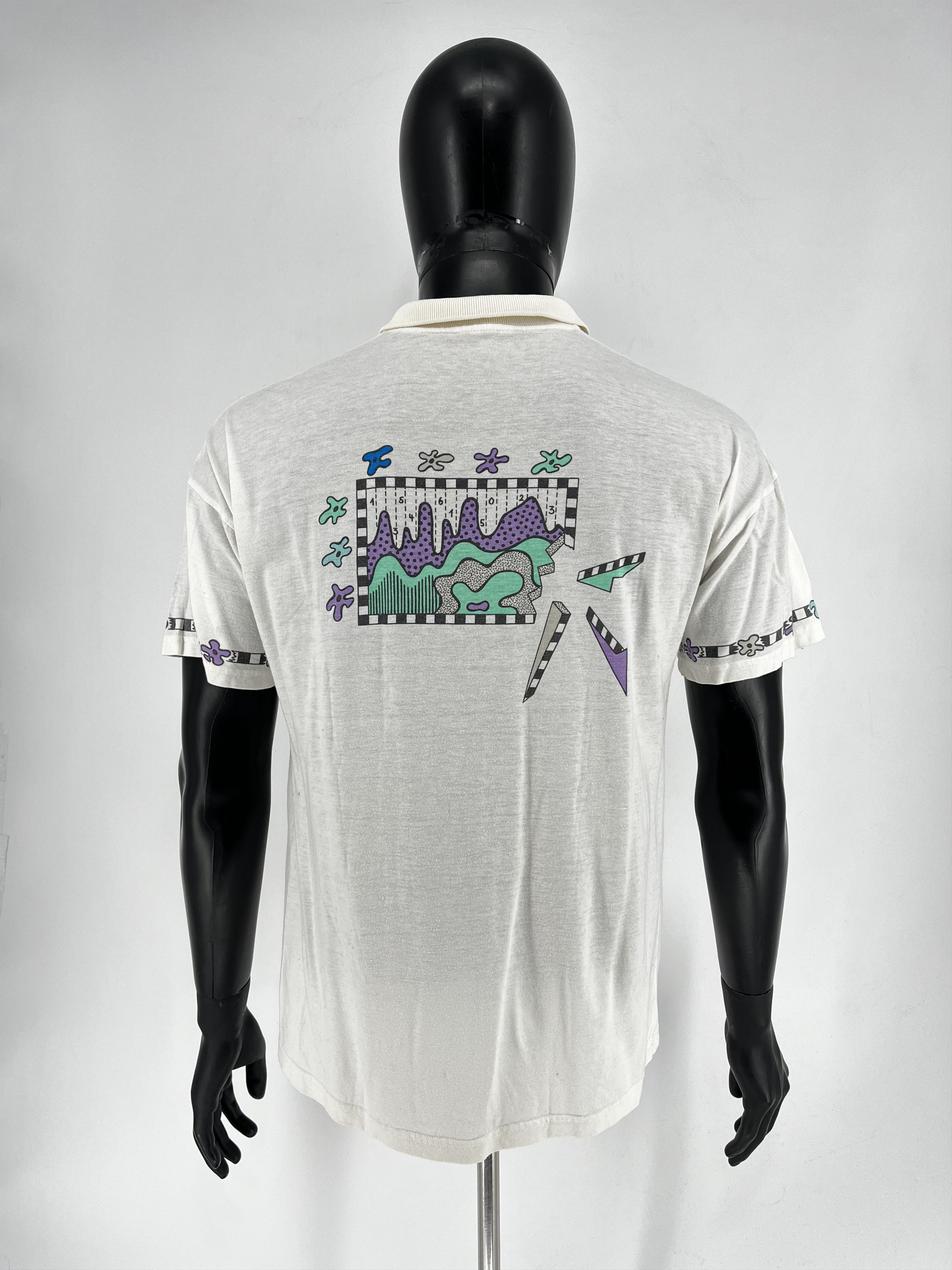 Adidas × Vintage VTG Adidas Steffi Graf floral film logo flower Andre Agassi Size US S / EU 44-46 / 1 - 8 Thumbnail