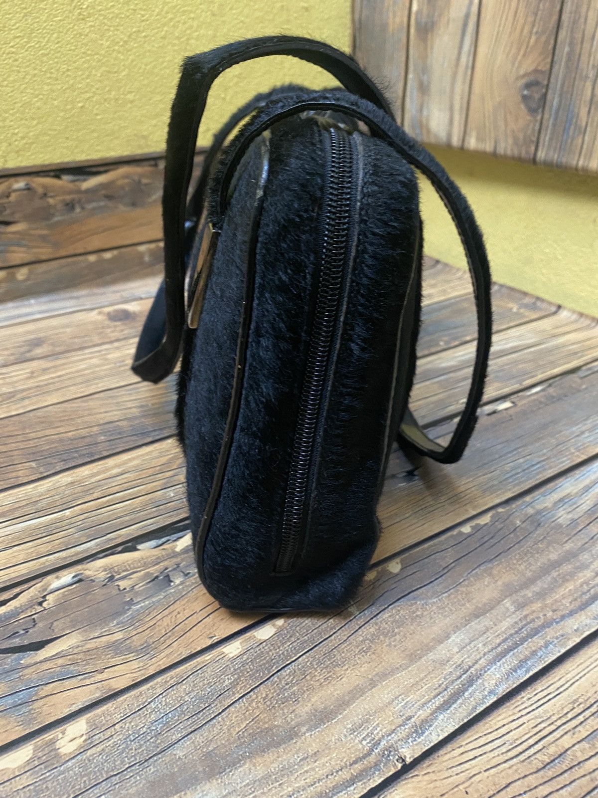 Gucci Gucci black fur shoulder bag Size ONE SIZE - 2 Thumbnail