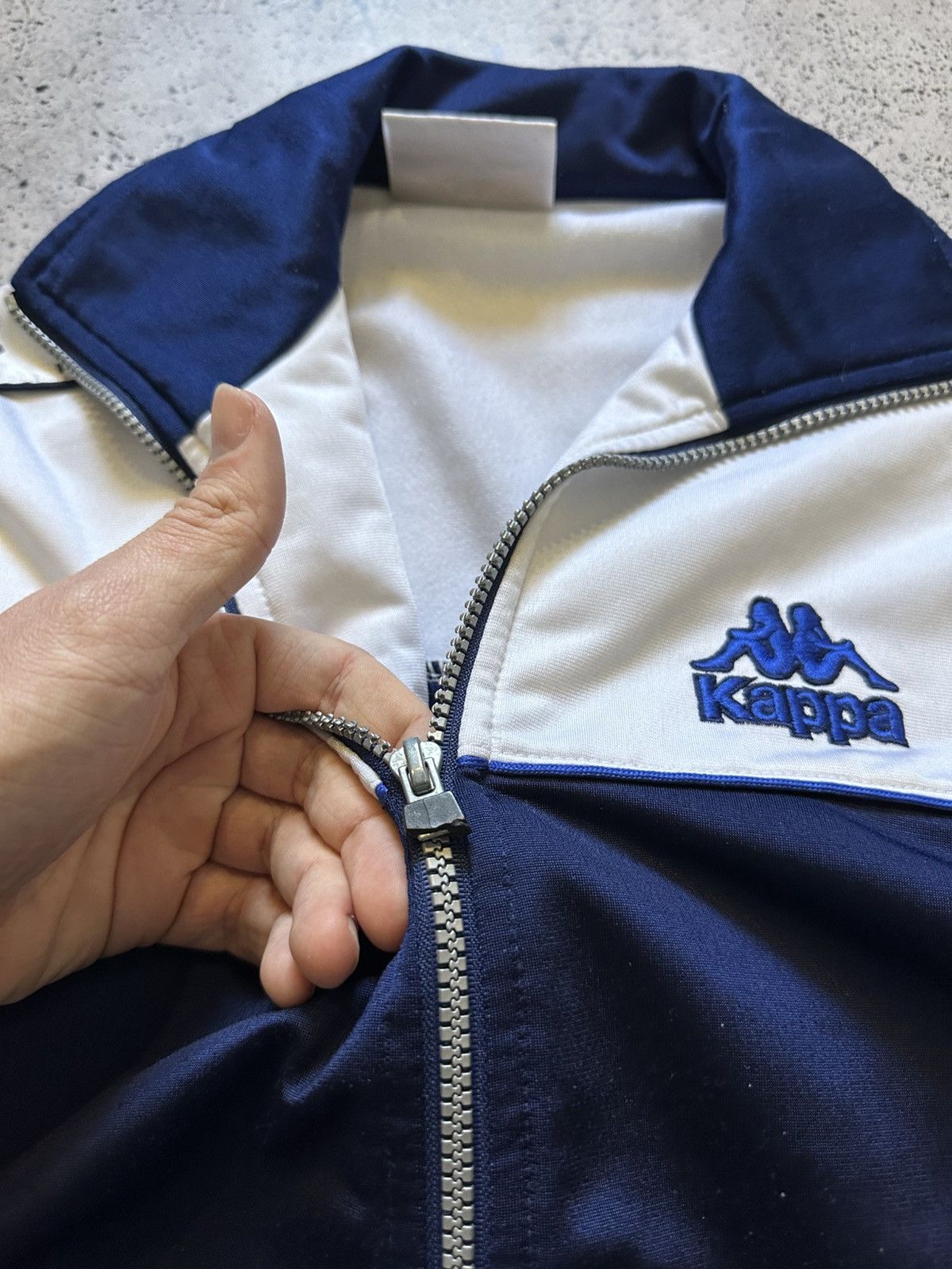 Kappa × Vintage Vintage 90s Kappa Track Jacket Lampas Y2K USA Size US S / EU 44-46 / 1 - 4 Thumbnail