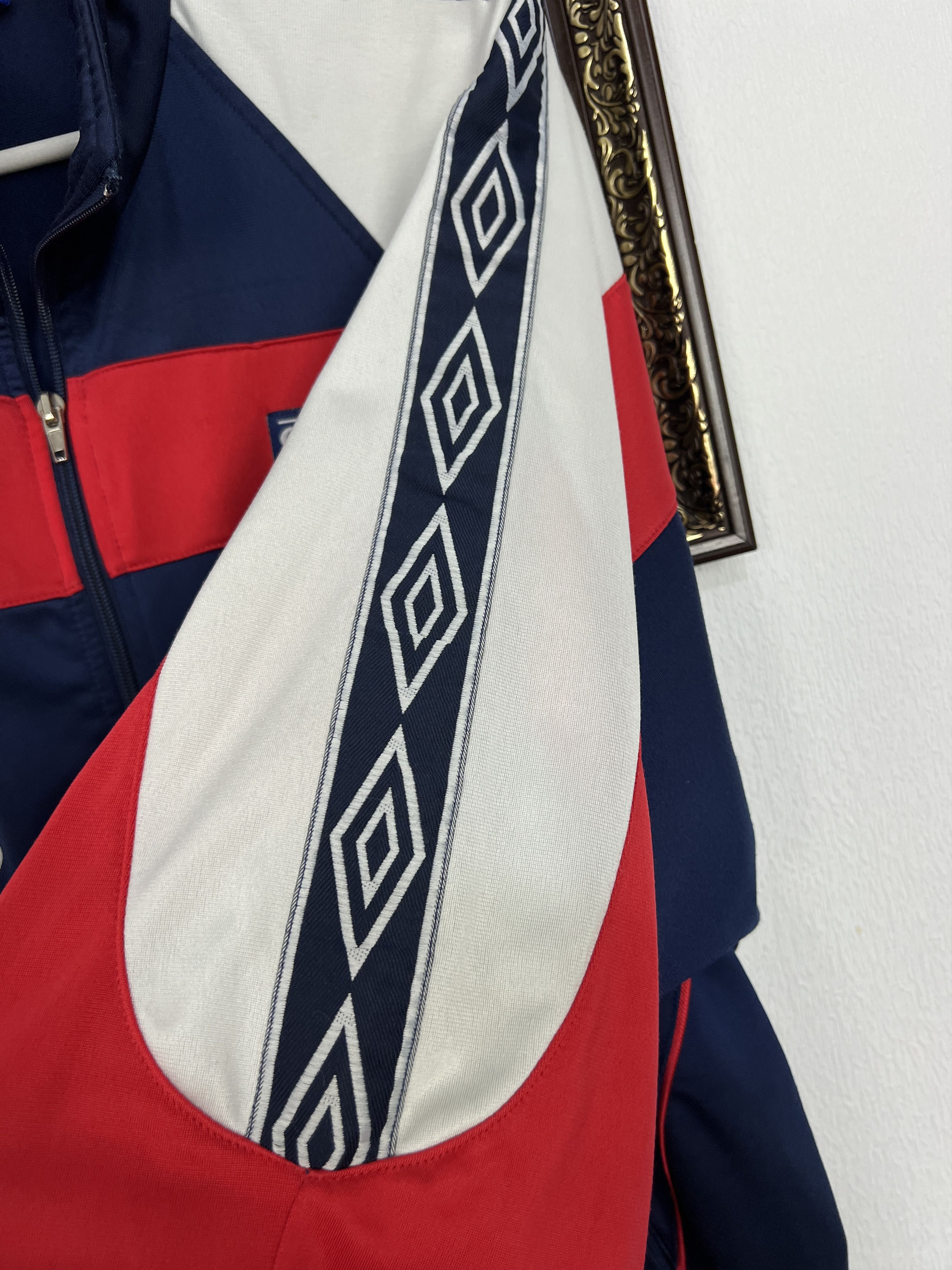 Umbro Vintage 90's Umbro England Green Flag Football Jacket Size US M / EU 48-50 / 2 - 5 Thumbnail