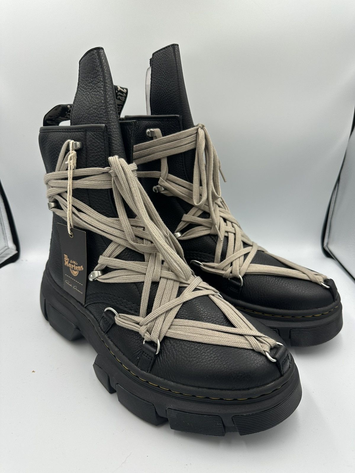 Dr. Martens × Rick Owens Rick Owen x Dr. Marten Boots Sneakers Size US 13 / EU 46 - 2 Thumbnail