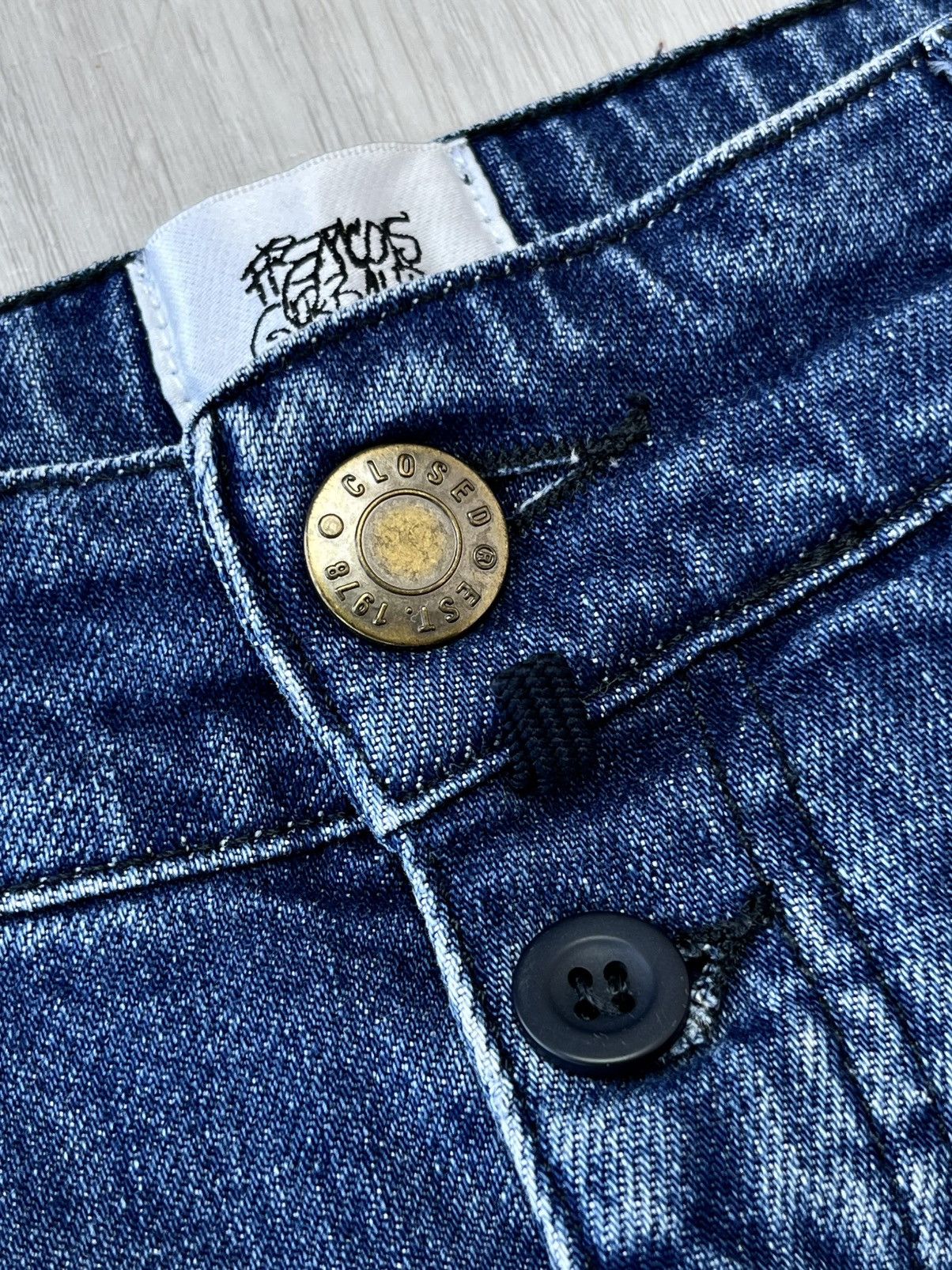 Marithe + Francois Girbaud Closed x Marithe Francois Girbaud Jeans Vintage Denim 90s Size US 33 - 6 Thumbnail