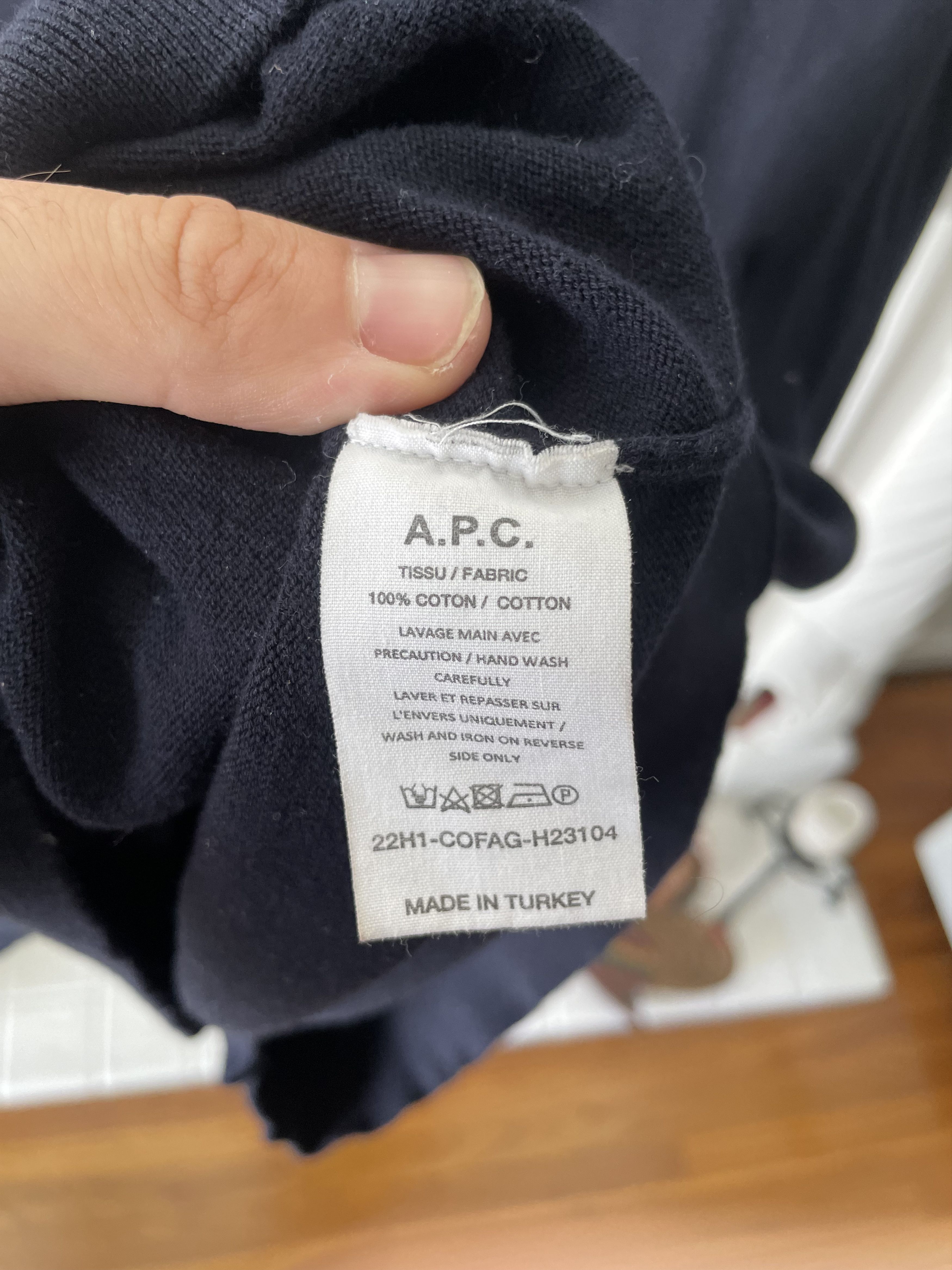 A.P.C. Basile polo shirt Size US XL / EU 56 / 4 - 4 Thumbnail