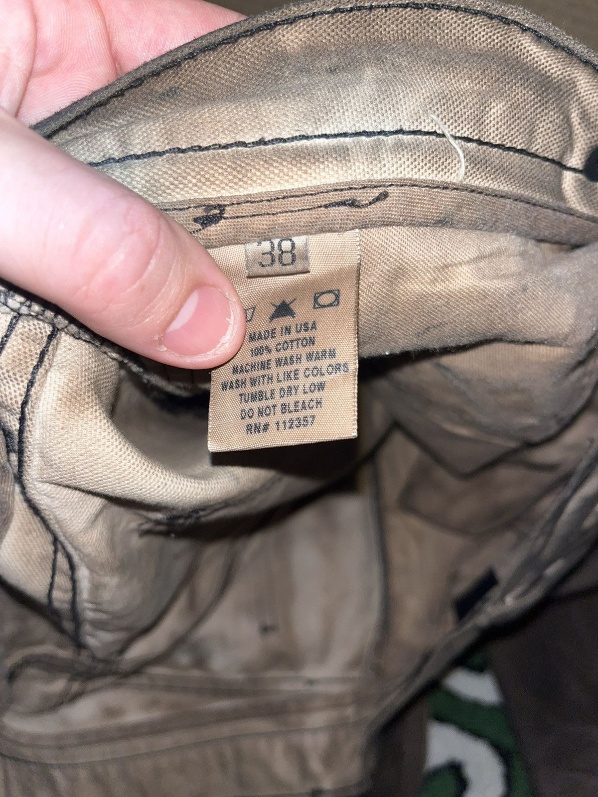 Rick Owens Rick Owens Slab Rust Wax Denim Size US 36 / EU 52 - 4 Thumbnail