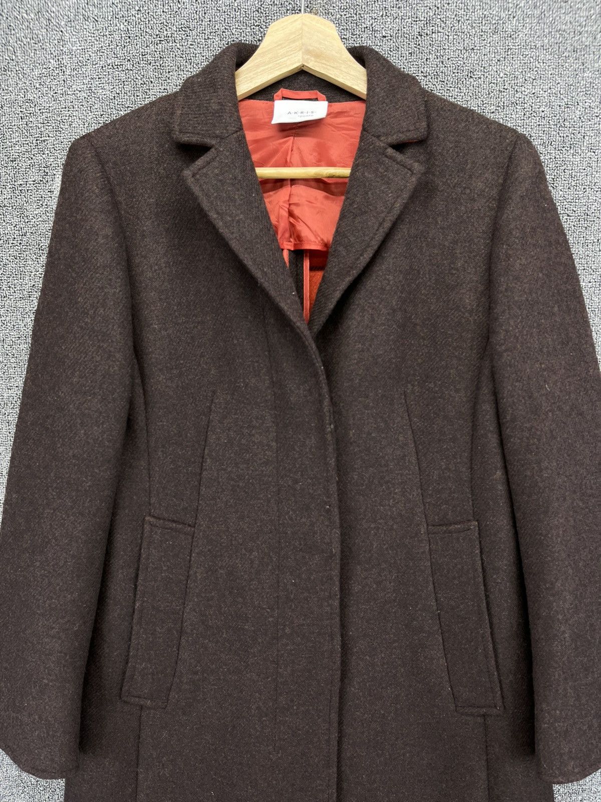 Akris Vintage Akris Punto Wool Long Jacket Size M / US 6-8 / IT 42-44 - 5 Thumbnail