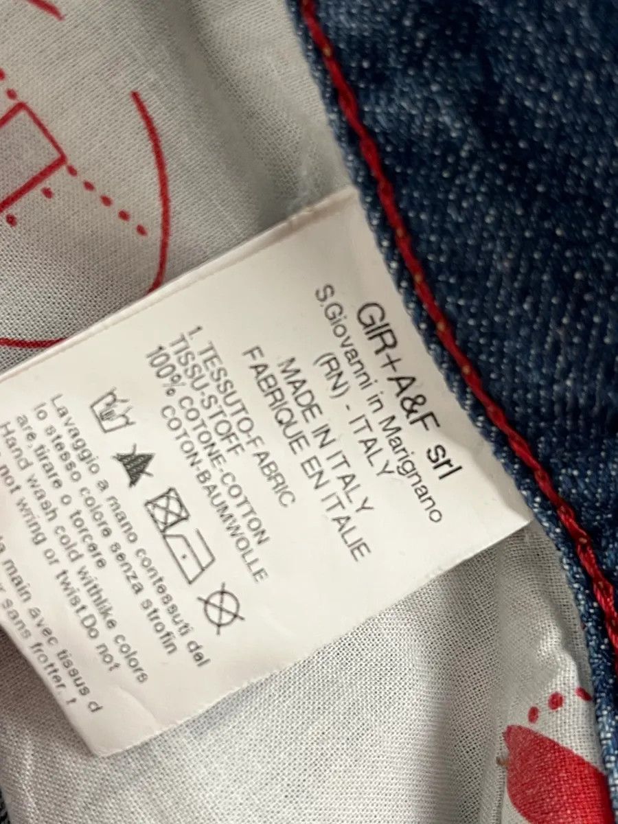 Marithe + Francois Girbaud 2000s Marithé + François Girbaud Blue Cozy Denim Jeans Size US 32 / EU 48 - 10 Thumbnail
