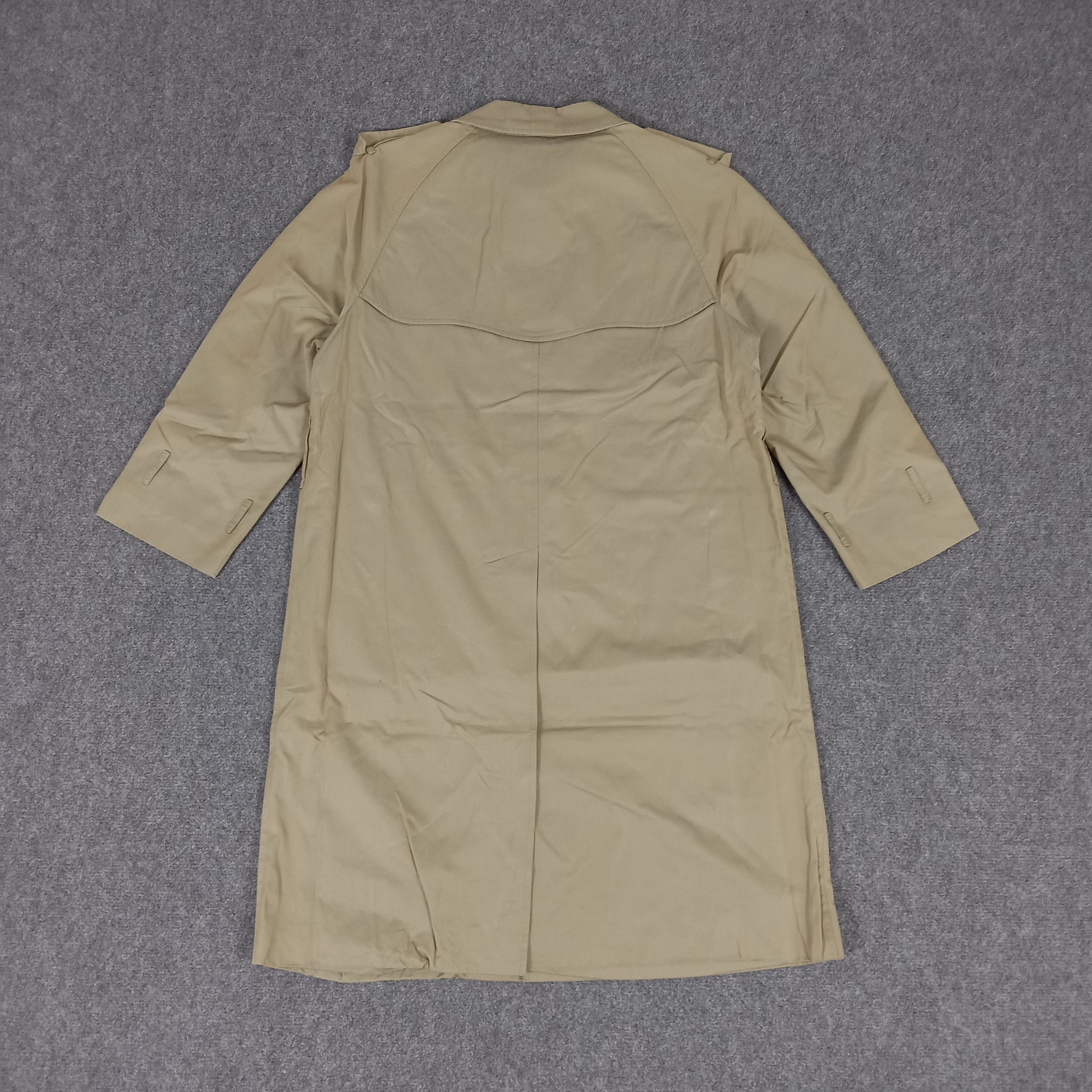 Burberry × Vintage Burberry Nova Check Long Trench Jacket Size US M / EU 48-50 / 2 - 7 Thumbnail