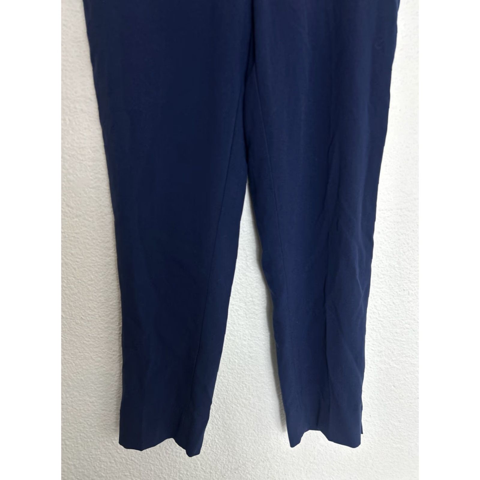 Banana Republic Banana Republic Pants Women 8 Navy Blue Pull On Polyester Blend 30x27 Chino Regular Size 30" / US 8 / IT 44 - 2 Thumbnail
