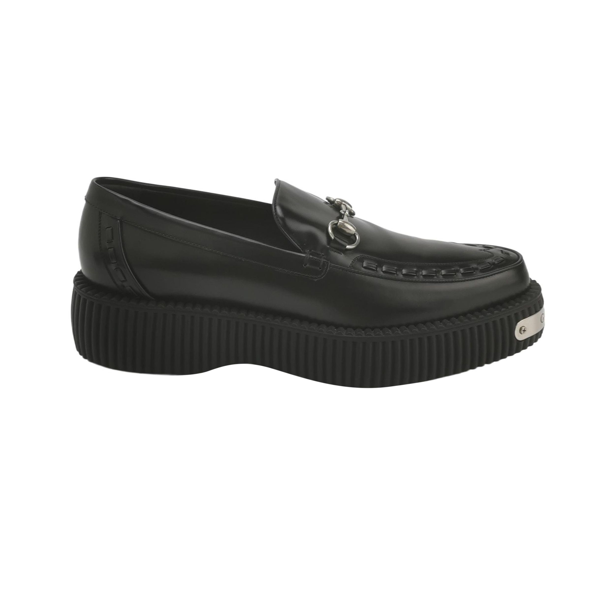 Gucci Gucci Horsebit Leather Chunky Loafers 44 Size US 11 / EU 44 - 1 Thumbnail